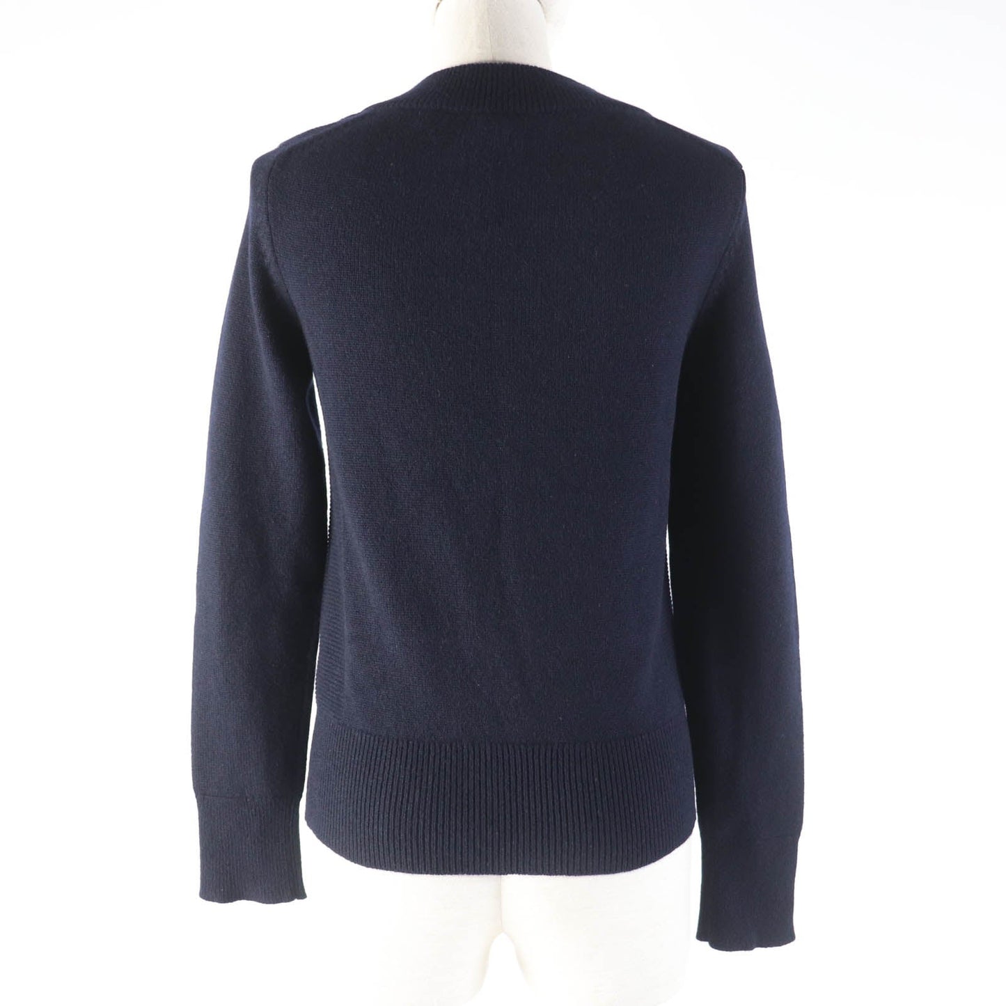 HERMES knit Main: 100% cashmere Navy Women 34