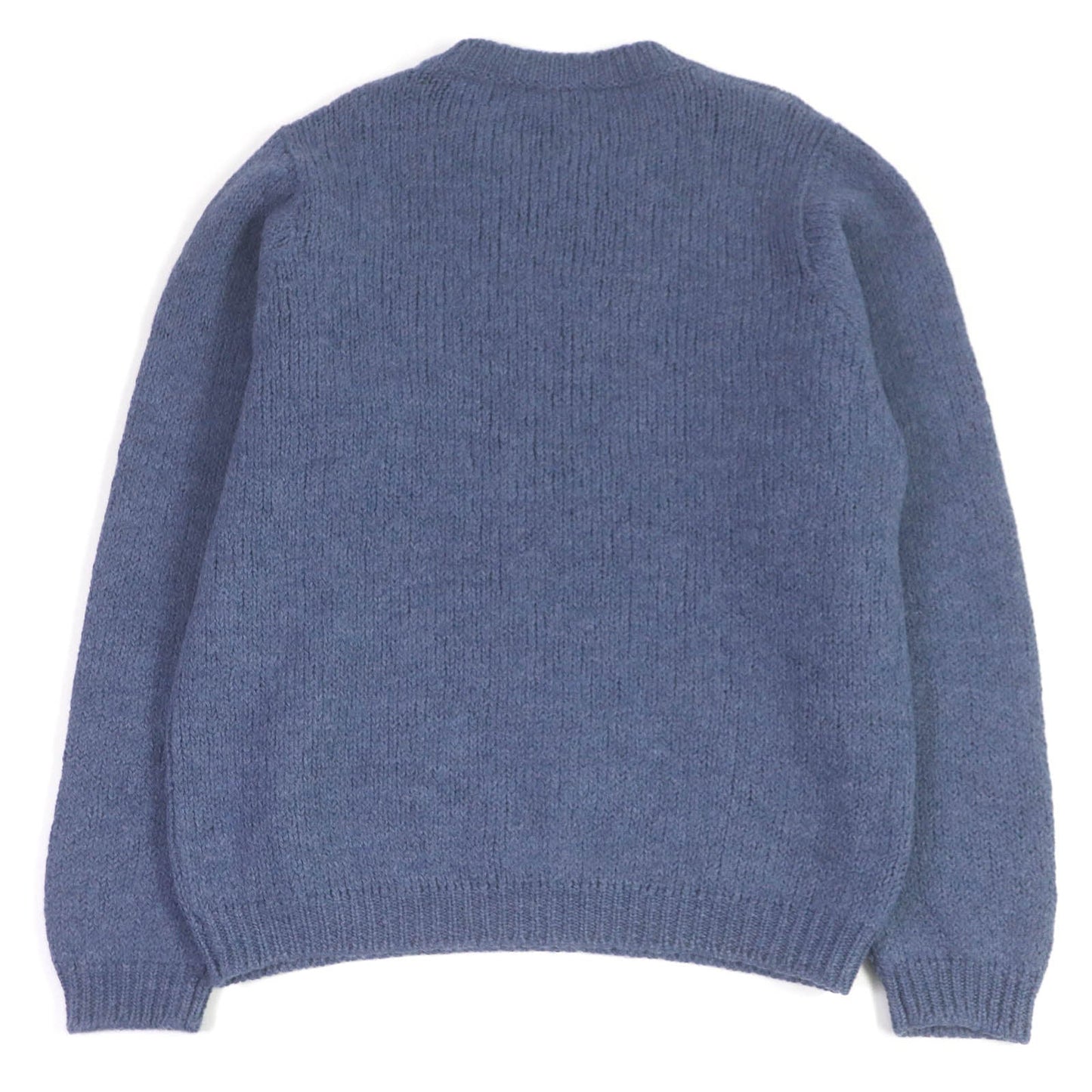 GUCCI knit 636327 Main: 100% wool, part: 50% acrylic, part: 50% wool blue mens XL