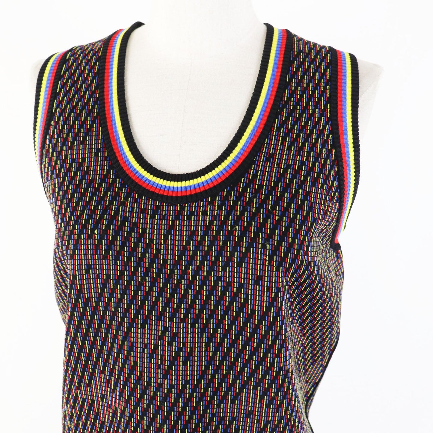 LOUIS VUITTON one piece Outer material: 45% rayon, 45% nylon, 9% polyester, 1% polyurethane black multi Women S