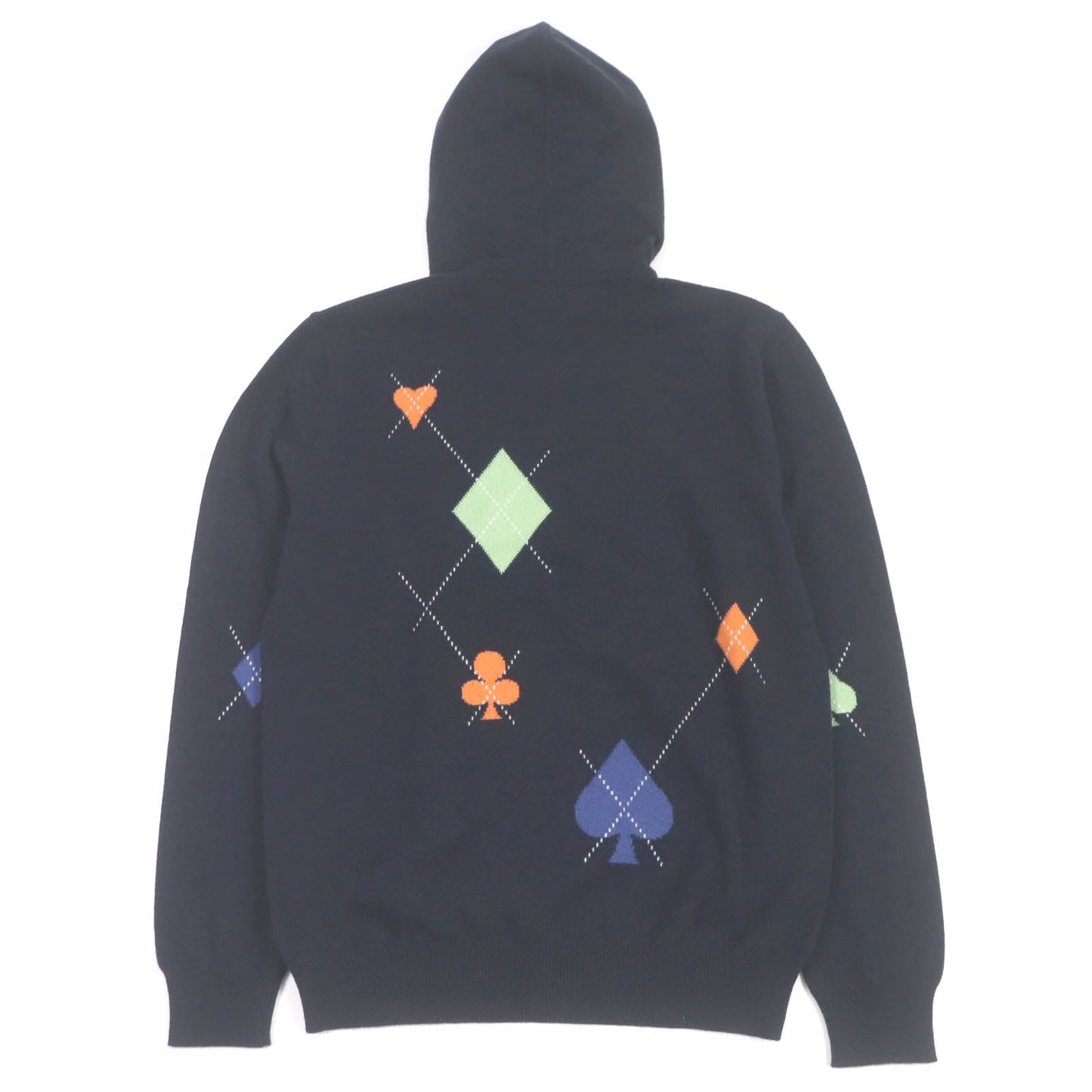 HERMES sweater Main: 100% cashmere Navy mens L