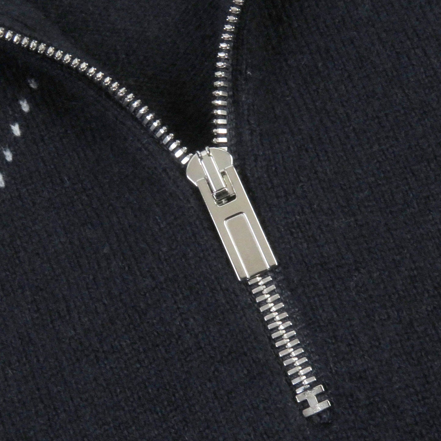 HERMES sweater Main: 100% cashmere Navy mens L