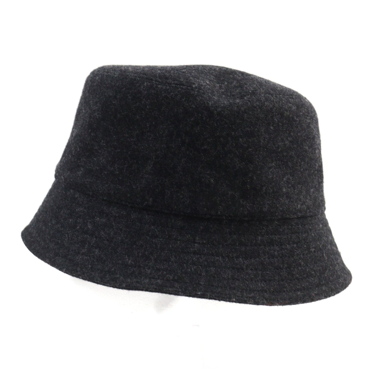 PRADA hat 2HC137 Outer: 100% wool, Lining: 100% cotton Dark gray mens M