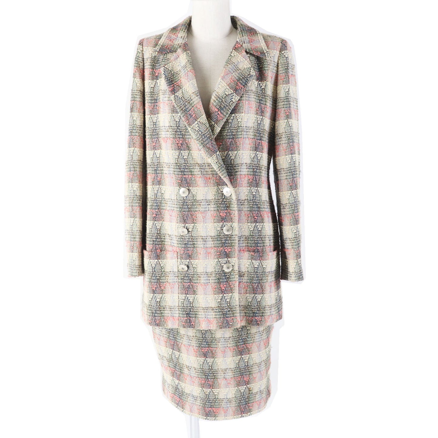 CHANEL setup 98P P10460 Outer material: 49% wool, 23% cotton, 11% silk, 8% acrylic, 5% nylon Multi Women 38