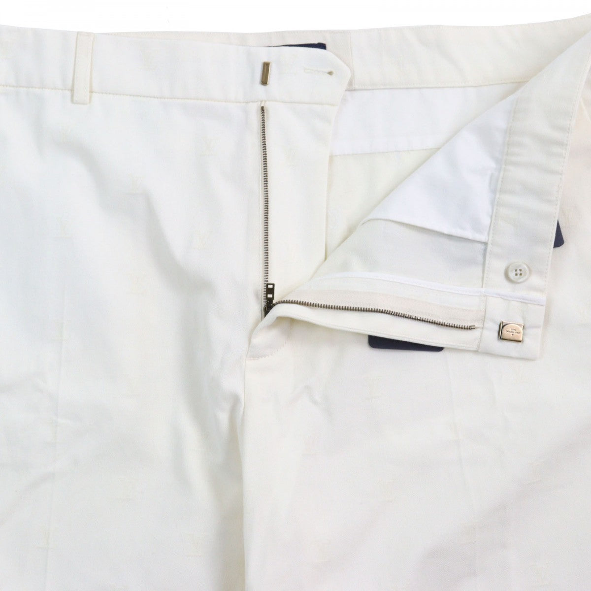 LOUIS VUITTON Pants 1AFRQF HRP41W Outer: 100% cotton, Lining: 100% cotton, Part: Cowhide cream mens 58