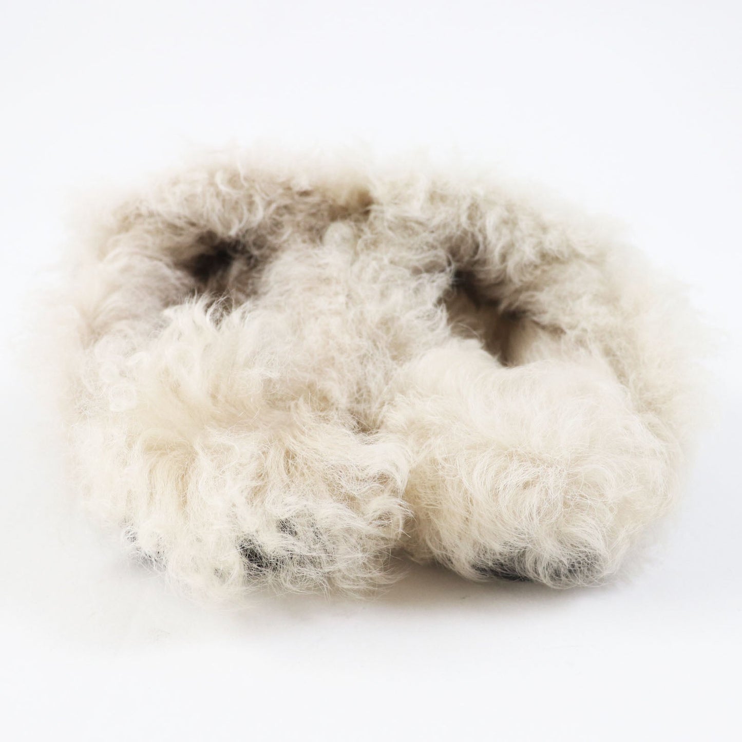LOUIS VUITTON Sandals Main: suede leather, part: fur Brown beige Winter brake lines Women 37