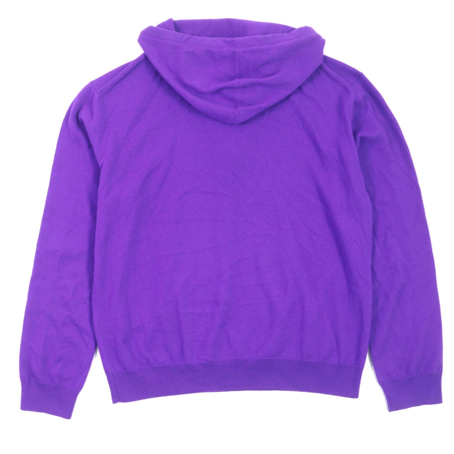 LOUIS VUITTON Hoodie Main: 98% cashmere, Main: 1% silk, Main: 1% nylon purple LV embossed mens S