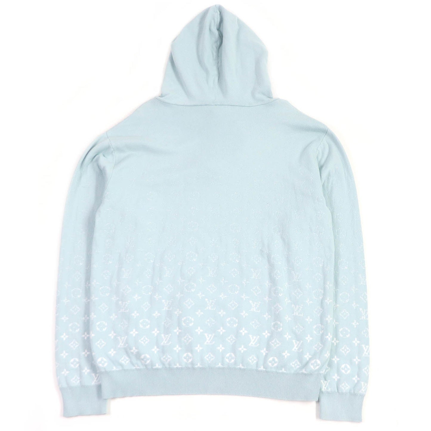 LOUIS VUITTON Hoodie Main: 100% cotton Light blue mens XL