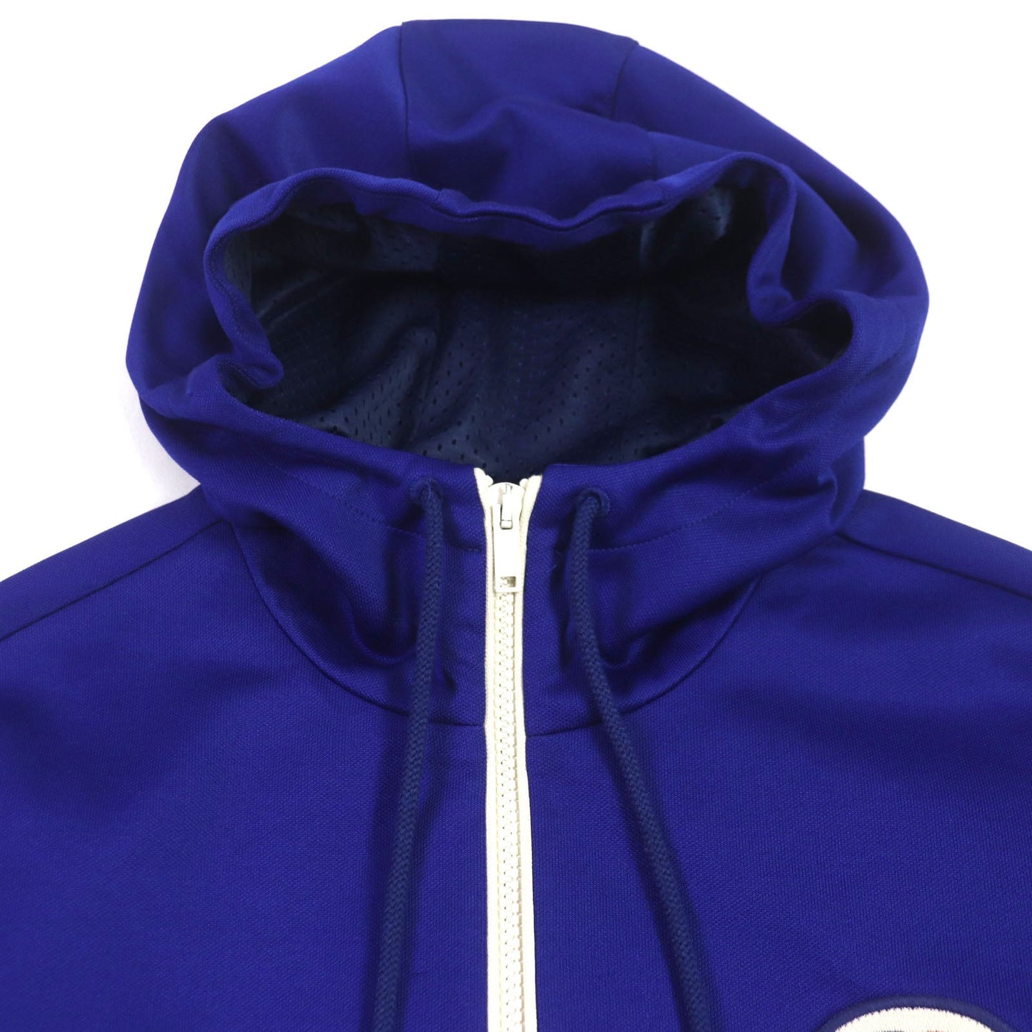 GUCCI Track jacket 683516 Main: 55% polyester, Main: 45% cotton, Part: 93% polyester, Part: 5% nylon, Part: 2% polyurethane blue beige red TIGER mens XS