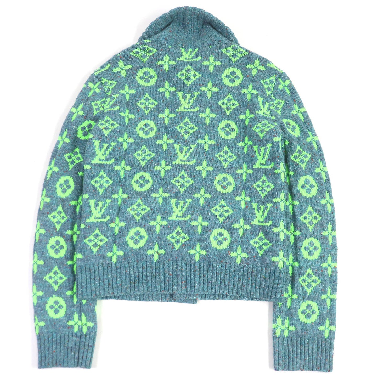 LOUIS VUITTON cardigan HMN83W Main: 76% wool, 24% polyamide Blue type mens S