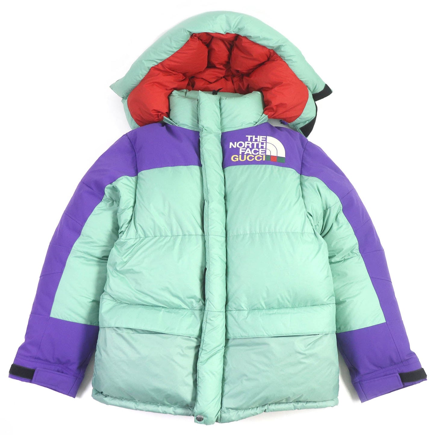 GUCCI Down jacket 663895 Main: 100% nylon, Filling: 85% down, Filling: 15% feather, Part: polyurethane, Part: polyester multicolor mens S