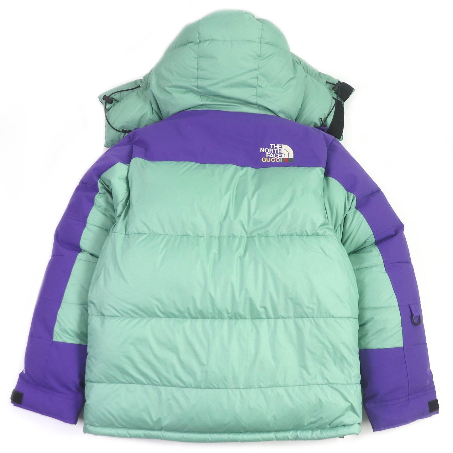 GUCCI Down jacket 663895 Main: 100% nylon, Filling: 85% down, Filling: 15% feather, Part: polyurethane, Part: polyester multicolor mens S