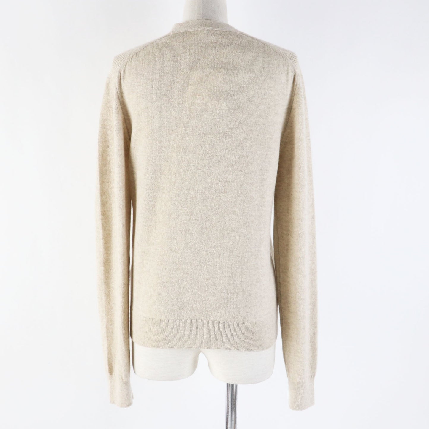 HERMES cardigan 4E2701D1 Main: 100% cashmere beige Women 38