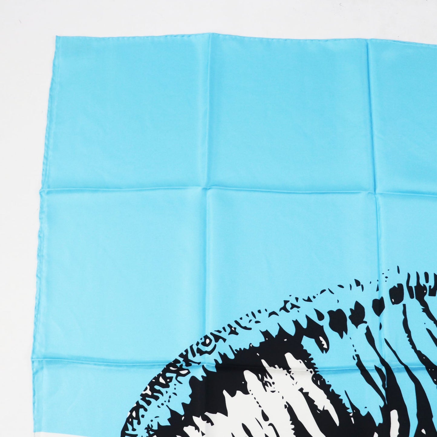 Christian Dior scarf Main: 100% silk Light blue purple D - Jungle Pop Women