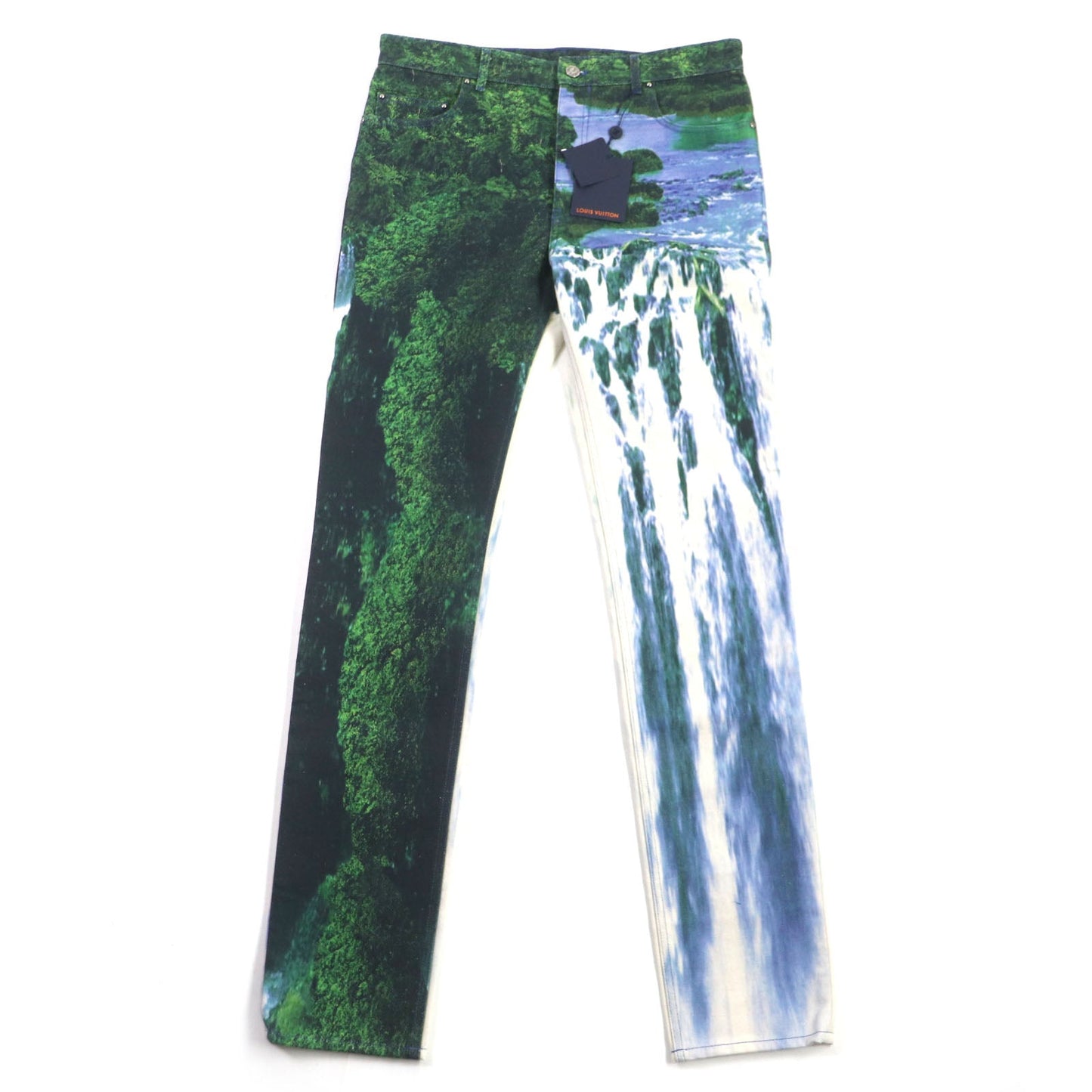 LOUIS VUITTON Denim pants 1A9STJ Main: 100% cotton, Lining: 100% cotton Multi Amen Break mens 32