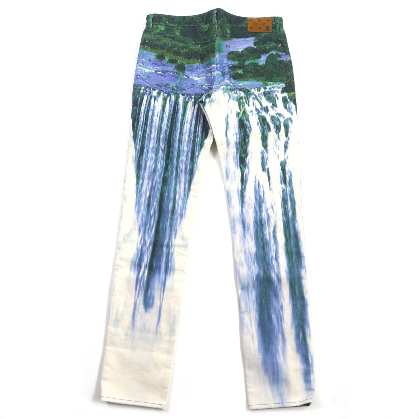 LOUIS VUITTON Denim pants 1A9STJ Main: 100% cotton, Lining: 100% cotton Multi Amen Break mens 32