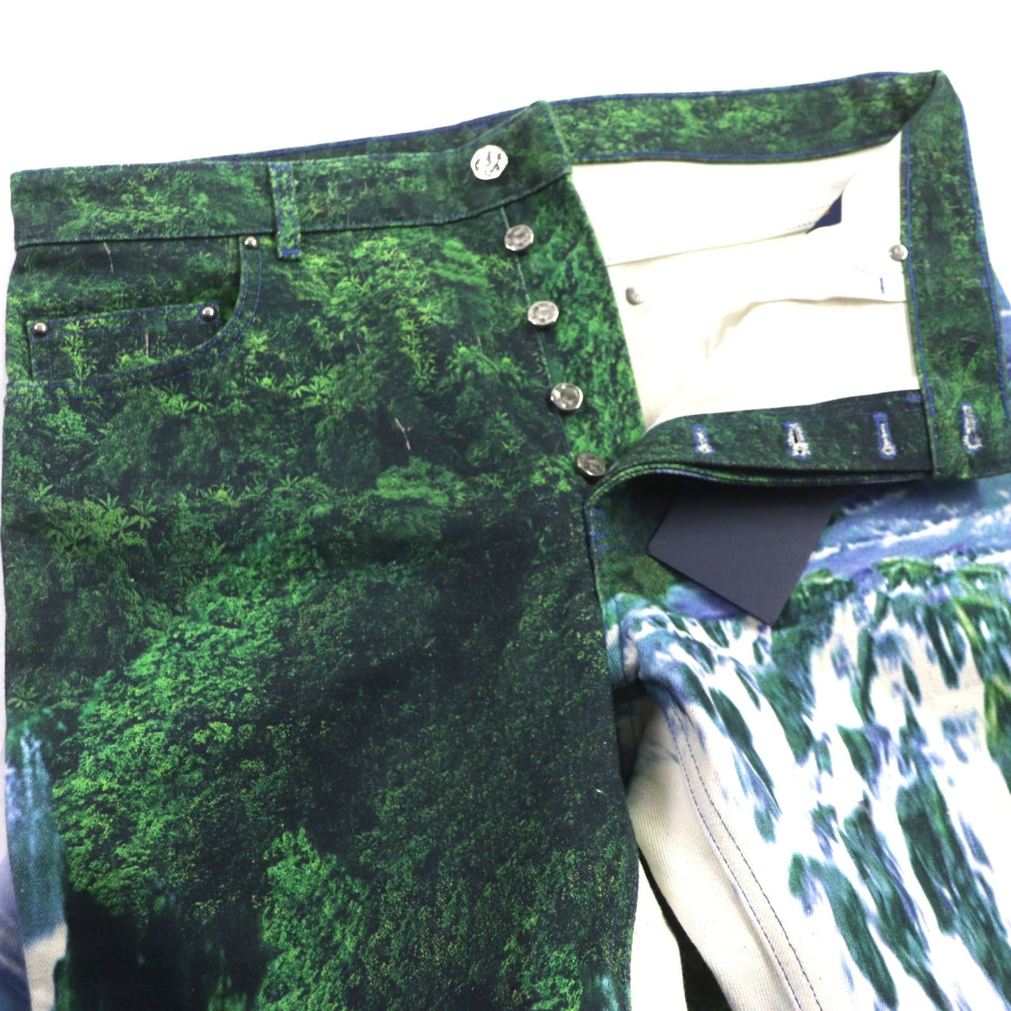 LOUIS VUITTON Denim pants 1A9STJ Main: 100% cotton, Lining: 100% cotton Multi Amen Break mens 32