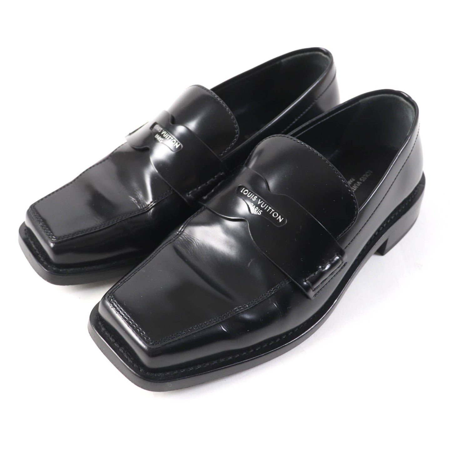 LOUIS VUITTON loafers Main: Leather black The Connery Line Women 35.5