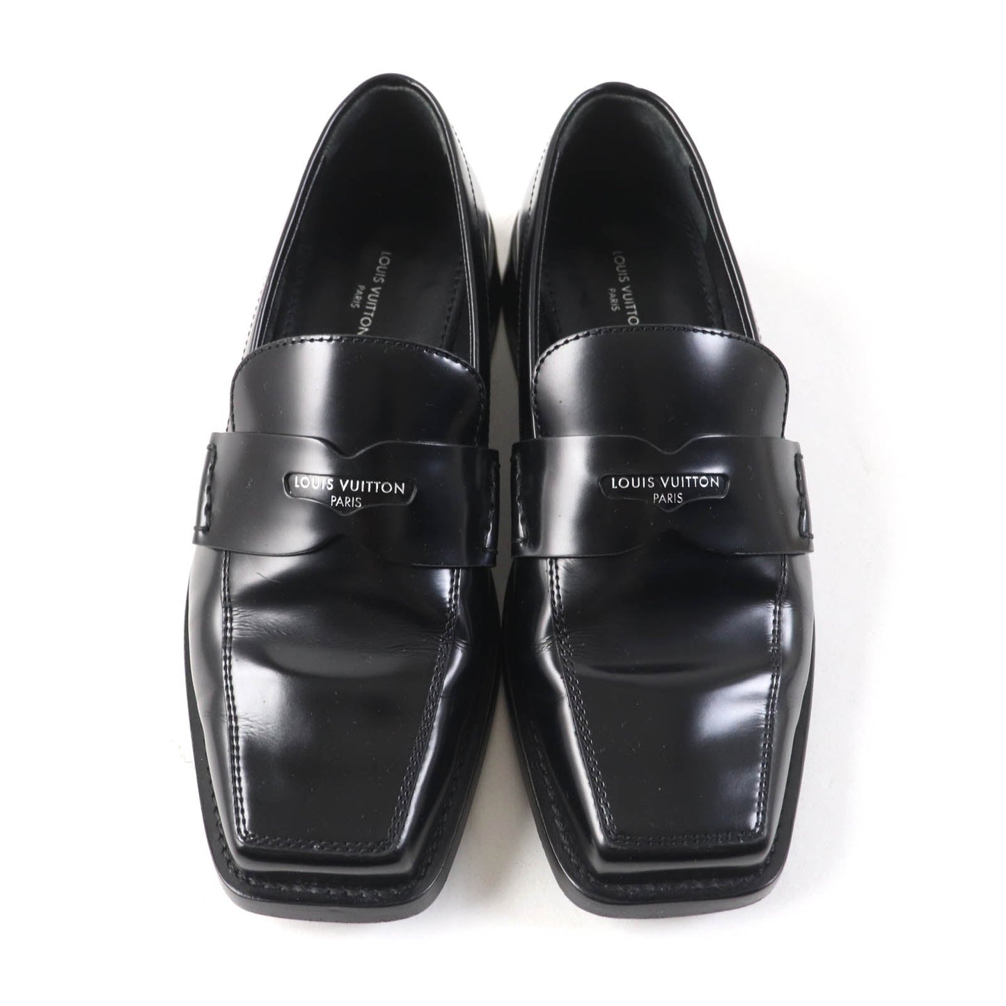 LOUIS VUITTON loafers Main: Leather black The Connery Line Women 35.5