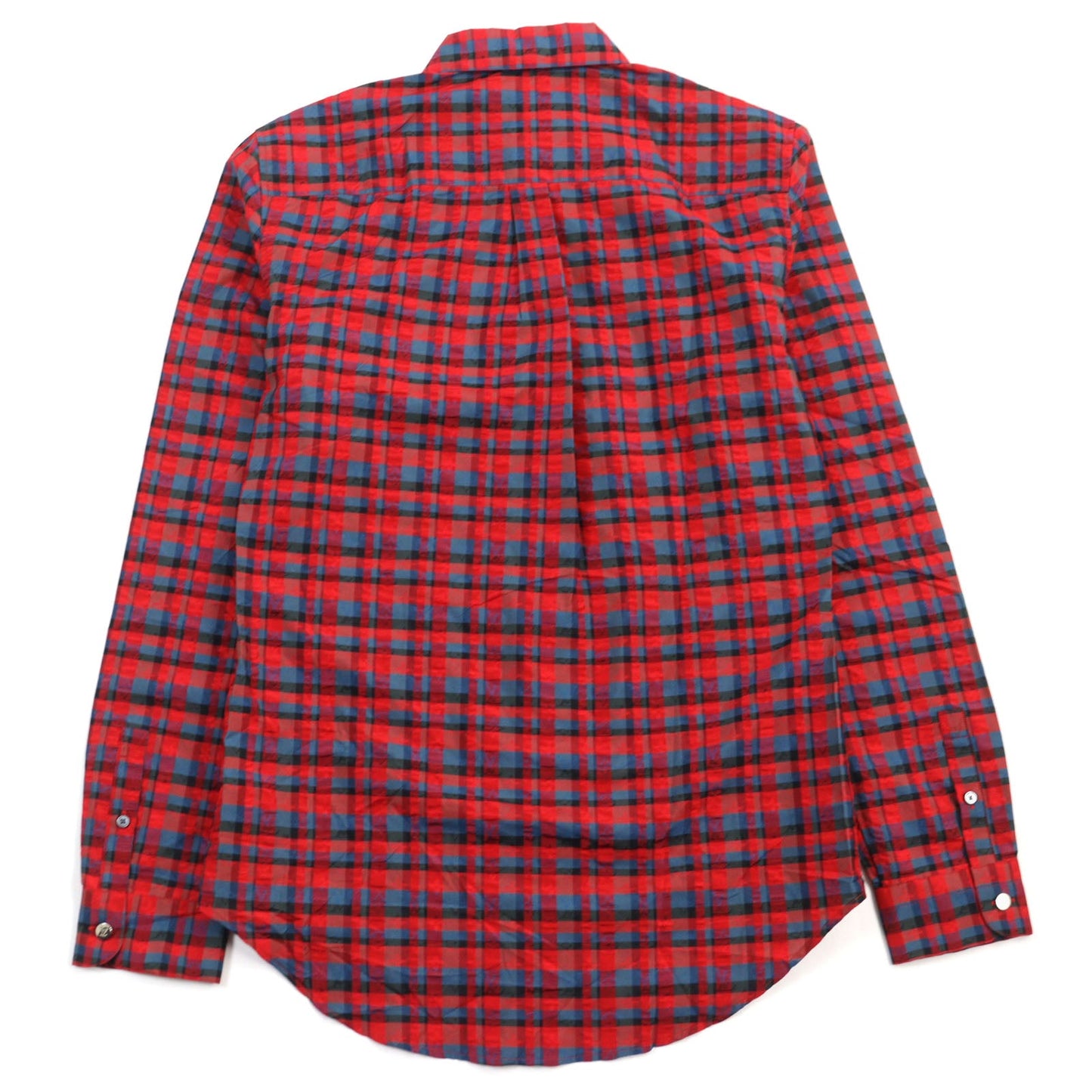 LOUIS VUITTON Long sleeve shirt H4SH10SNP Main: 100% silk Red type mens XS