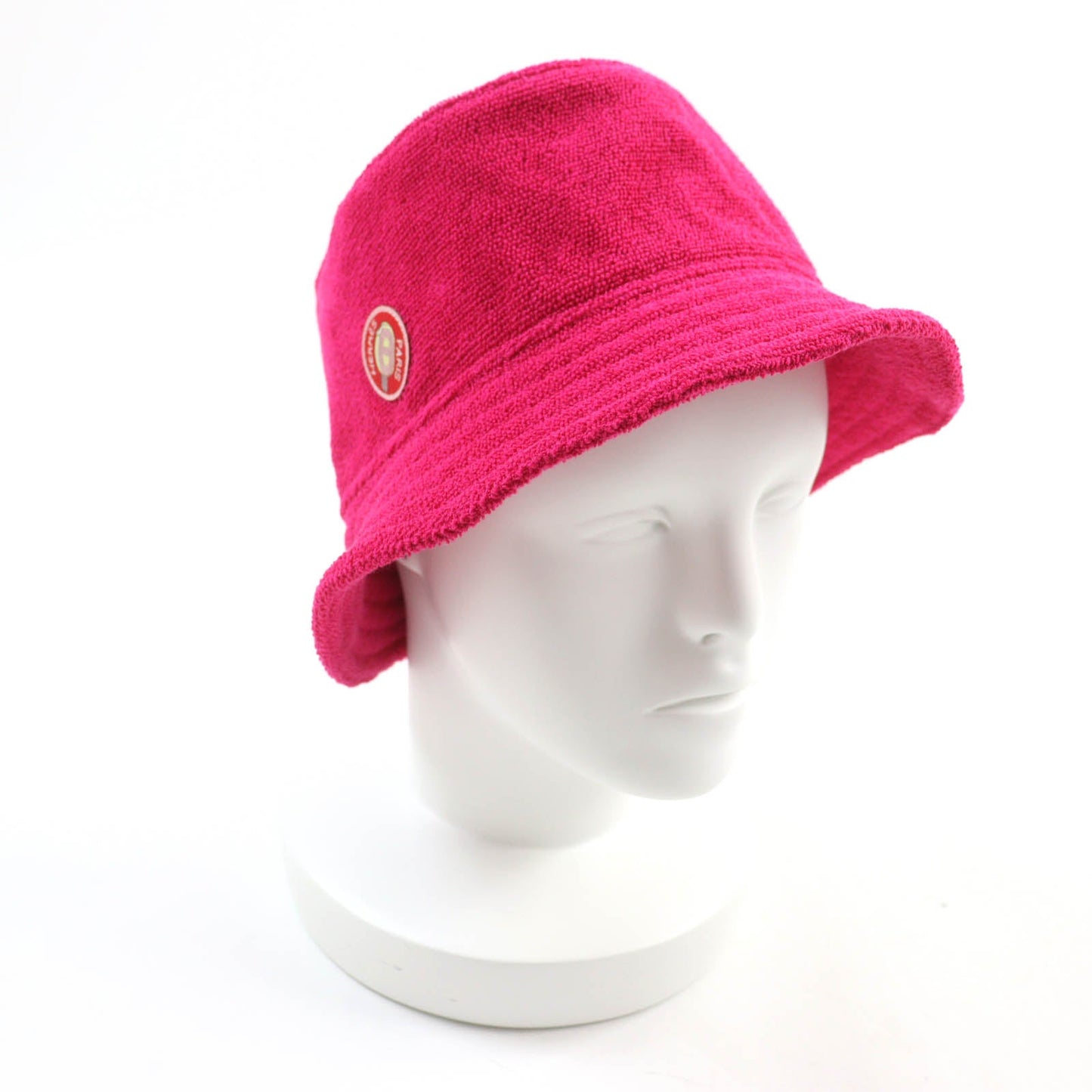 HERMES hat Main: 100% cotton, Part: 100% polyester shocking pink Davis Hat Women 57
