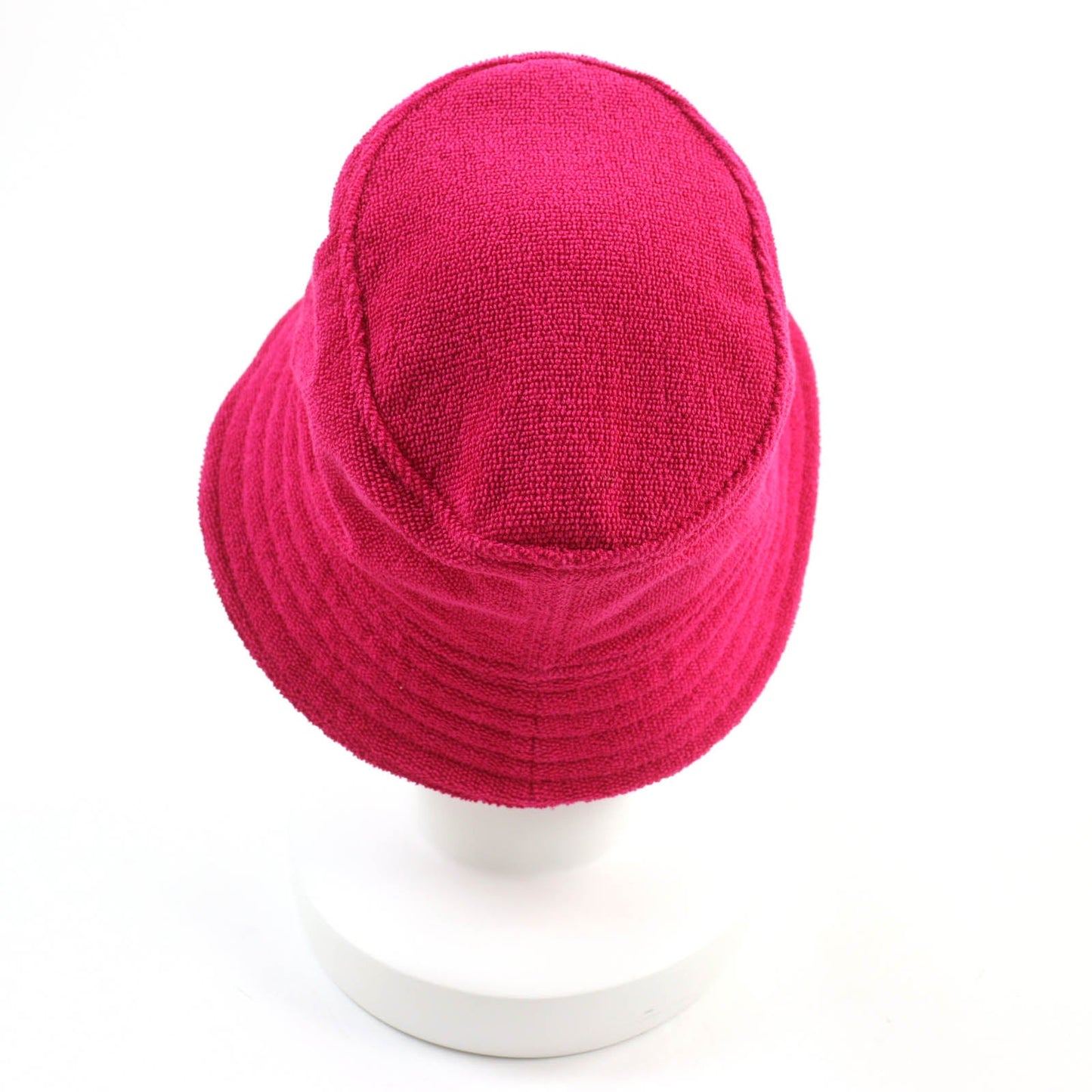 HERMES hat Main: 100% cotton, Part: 100% polyester shocking pink Davis Hat Women 57