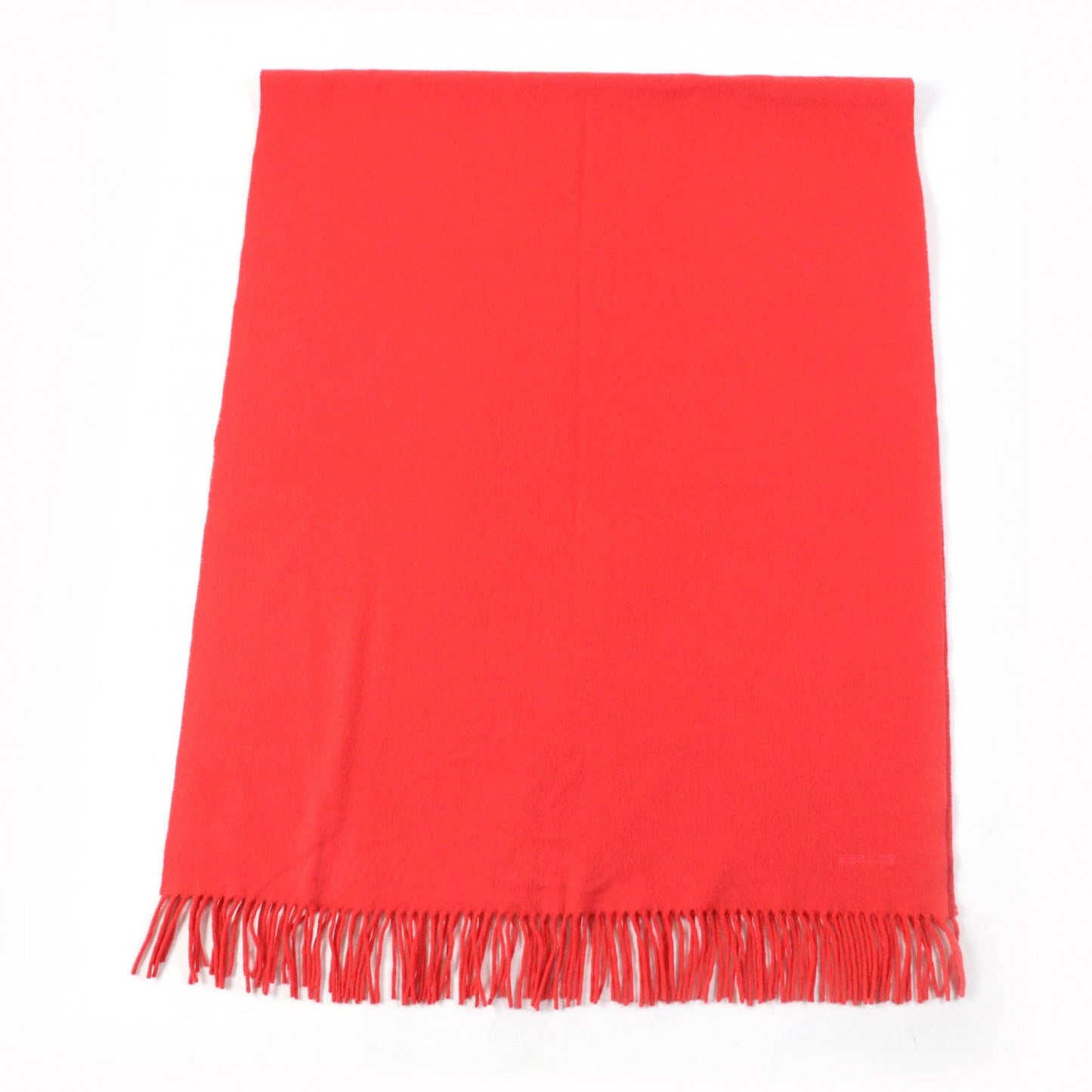 HERMES Stall Main: 100% cashmere Red type Women