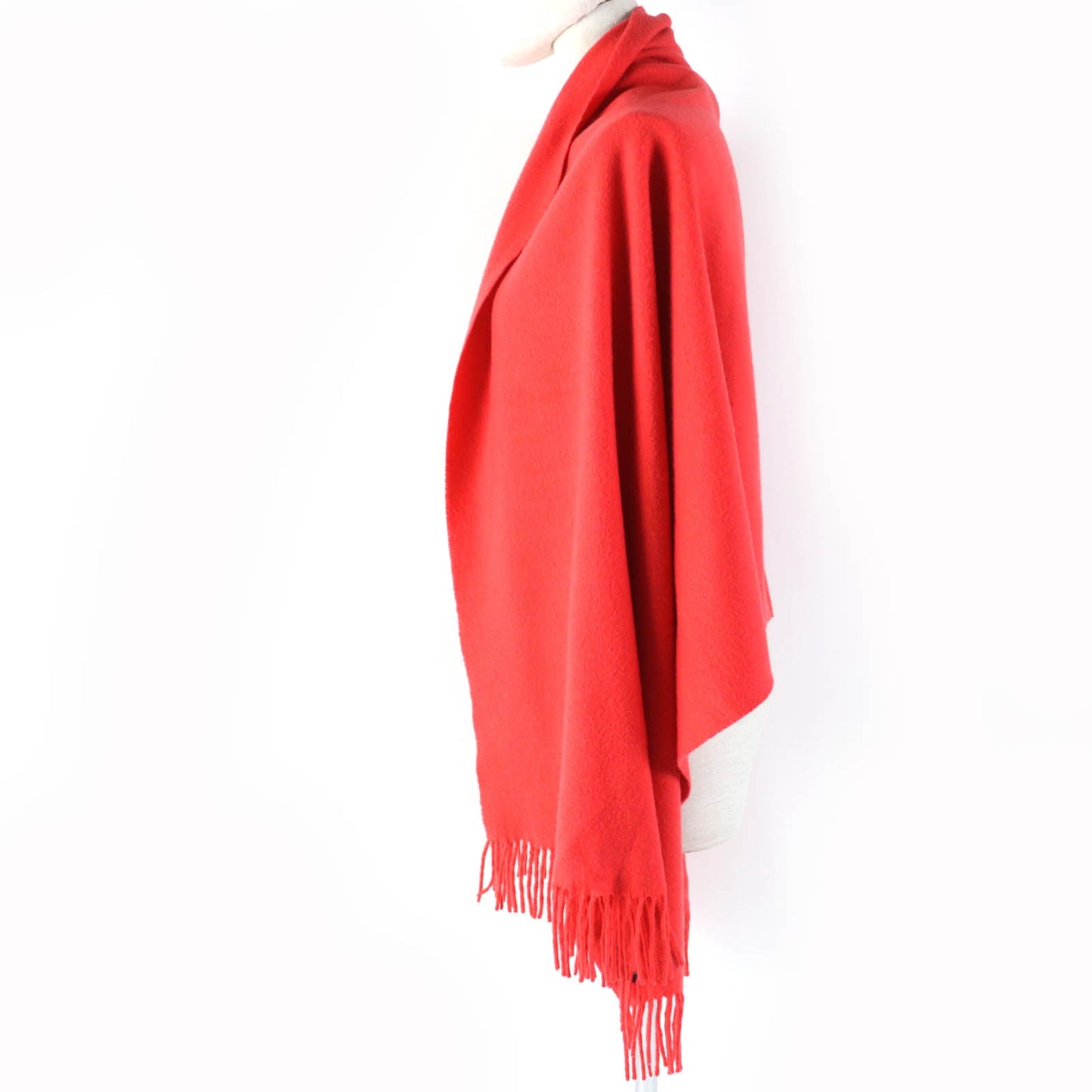 HERMES Stall Main: 100% cashmere Red type Women
