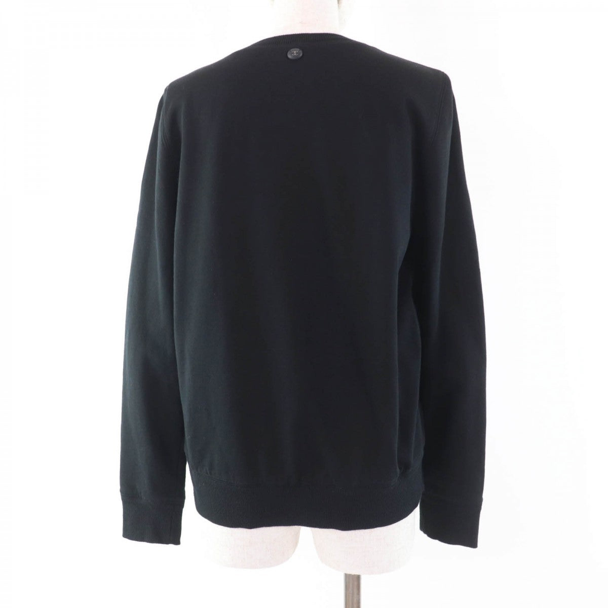 CHANEL sweat P57408K07541 Main: 100% cotton, some parts: 95% cotton, some parts: 5% elastane black Women 38