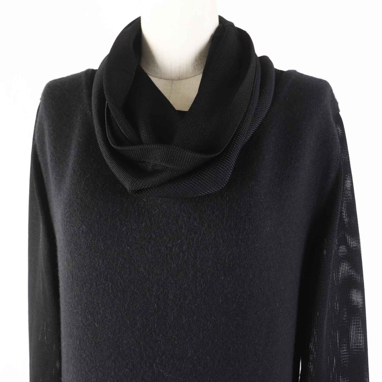 HERMES one piece Outer material: 100% camel, Outer material: 100% rayon black Women 38