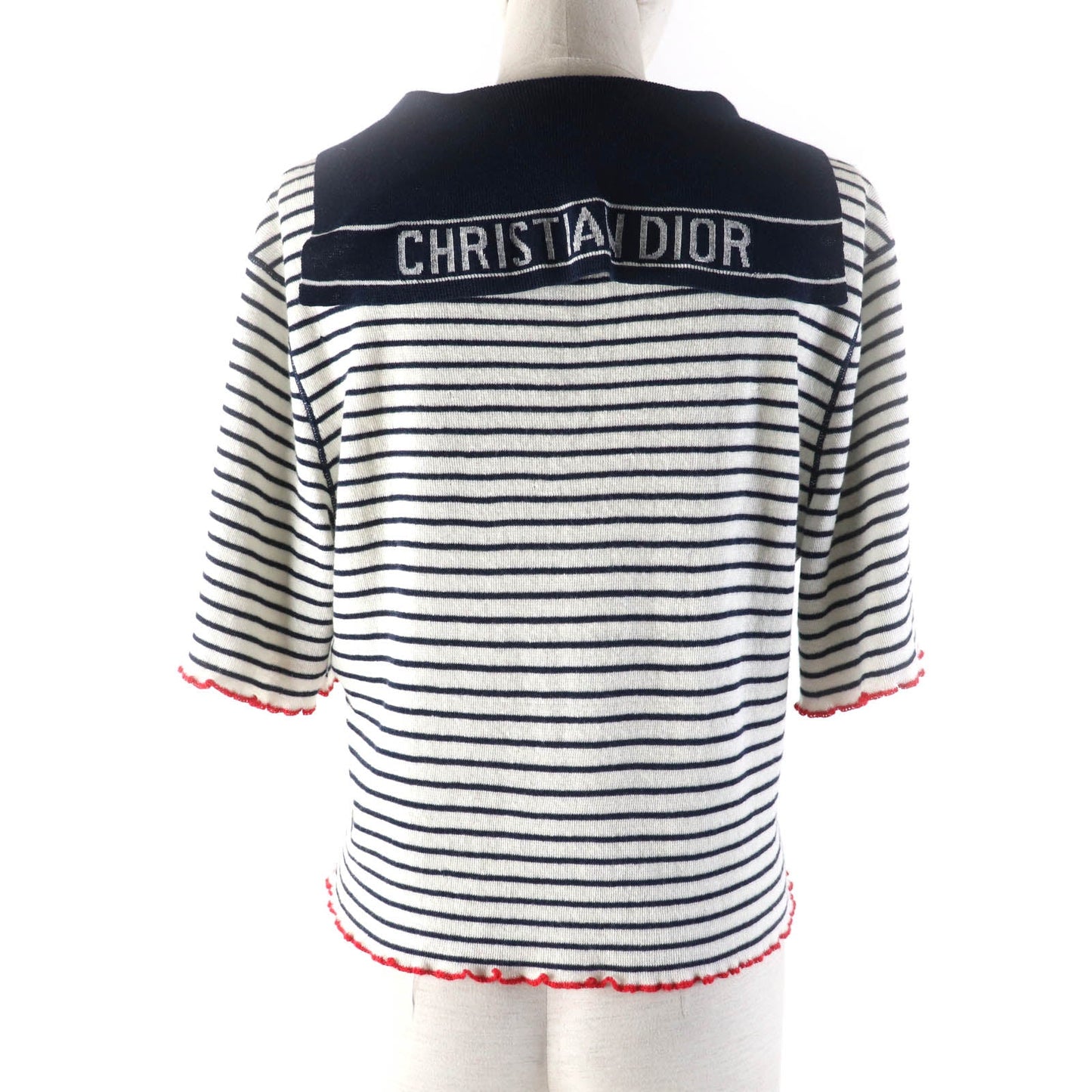 Christian Dior tops 444S67AM785 Main: 75% linen, Main: 18% cashmere, Main: 7% silk Multi Women 46