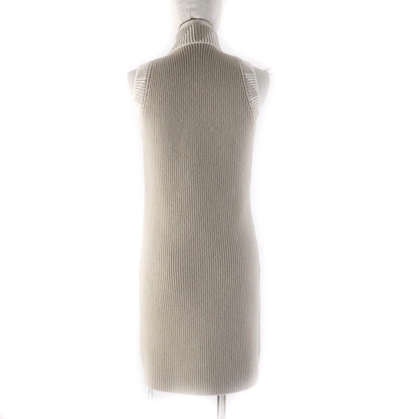 HERMES Vest 3H2841DJ Outer: 100% silk, part: 77% wool, part: 17% cashmere, part: 5% nylon, part: 1% polyurethane Multi Women 34