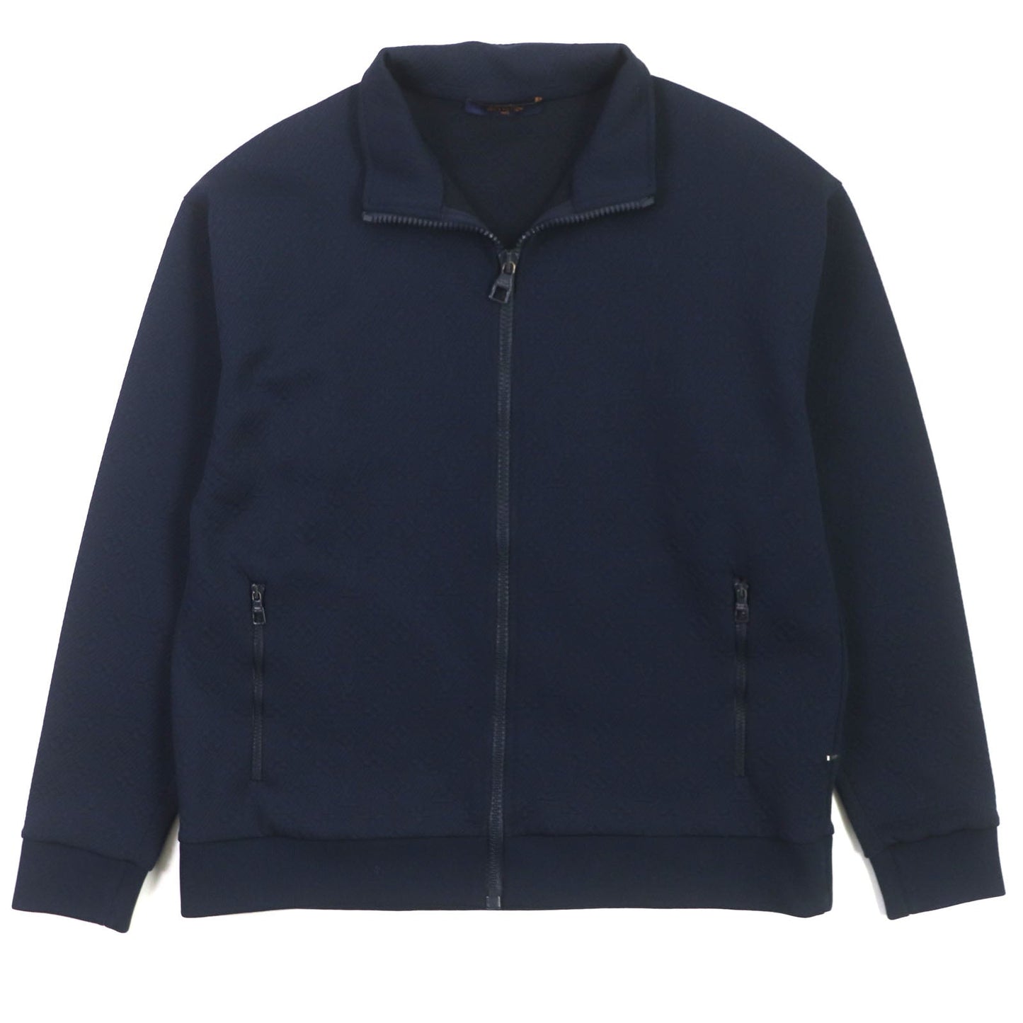 LOUIS VUITTON Blouson 1A7XYU Main: 66% polyester, 18% nylon, 16% cotton Bruny Monogram zip-through top mens XL