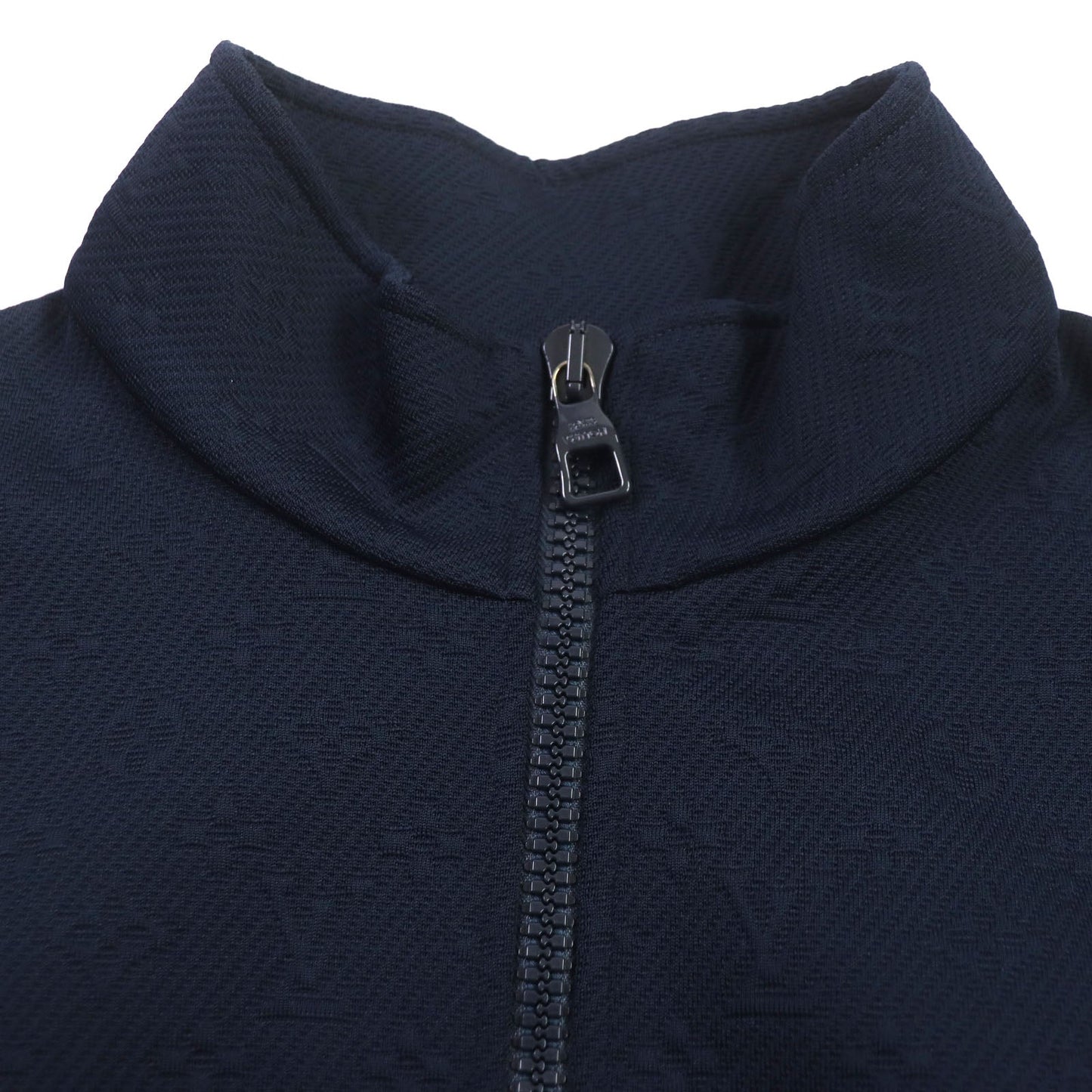 LOUIS VUITTON Blouson 1A7XYU Main: 66% polyester, 18% nylon, 16% cotton Bruny Monogram zip-through top mens XL