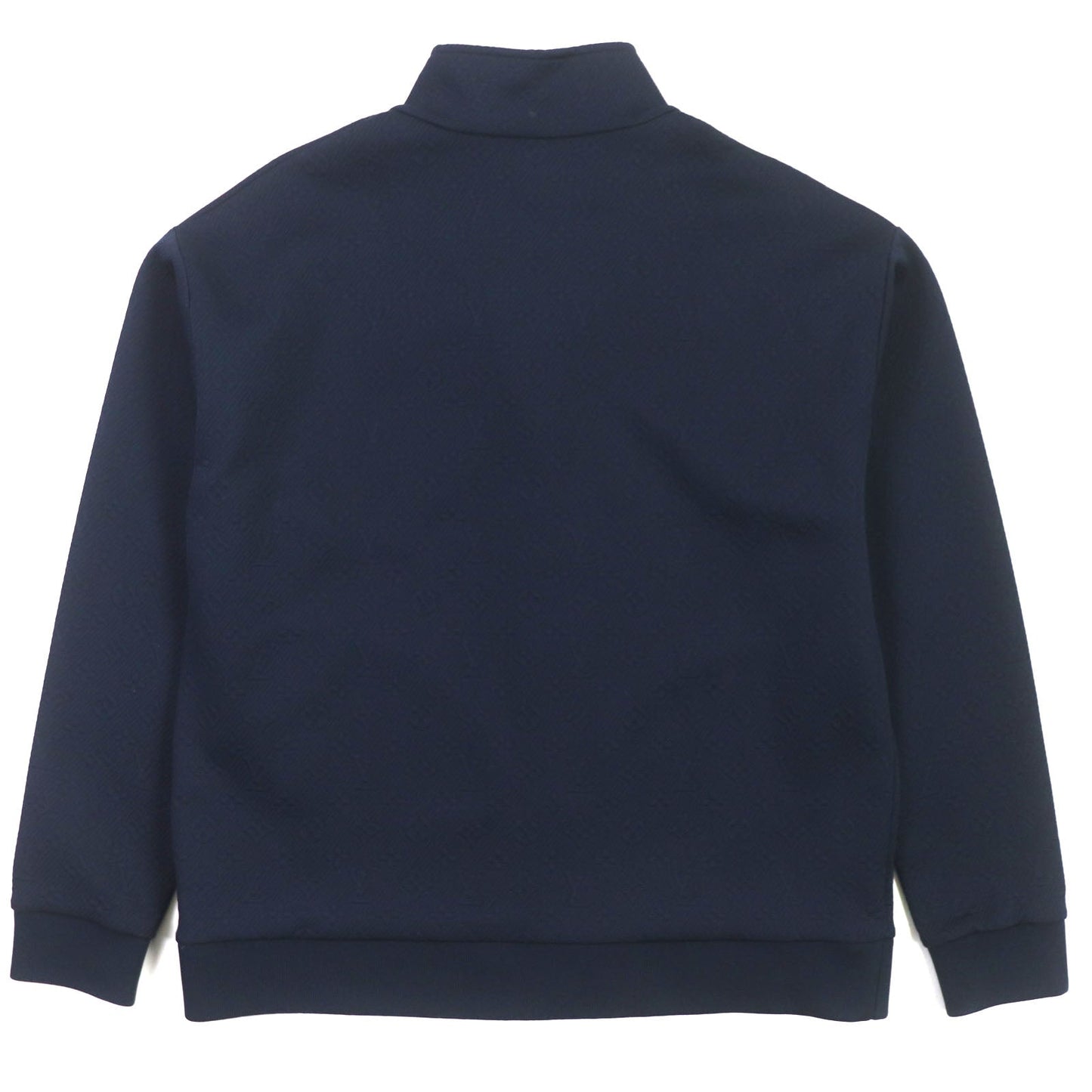 LOUIS VUITTON Blouson 1A7XYU Main: 66% polyester, 18% nylon, 16% cotton Bruny Monogram zip-through top mens XL
