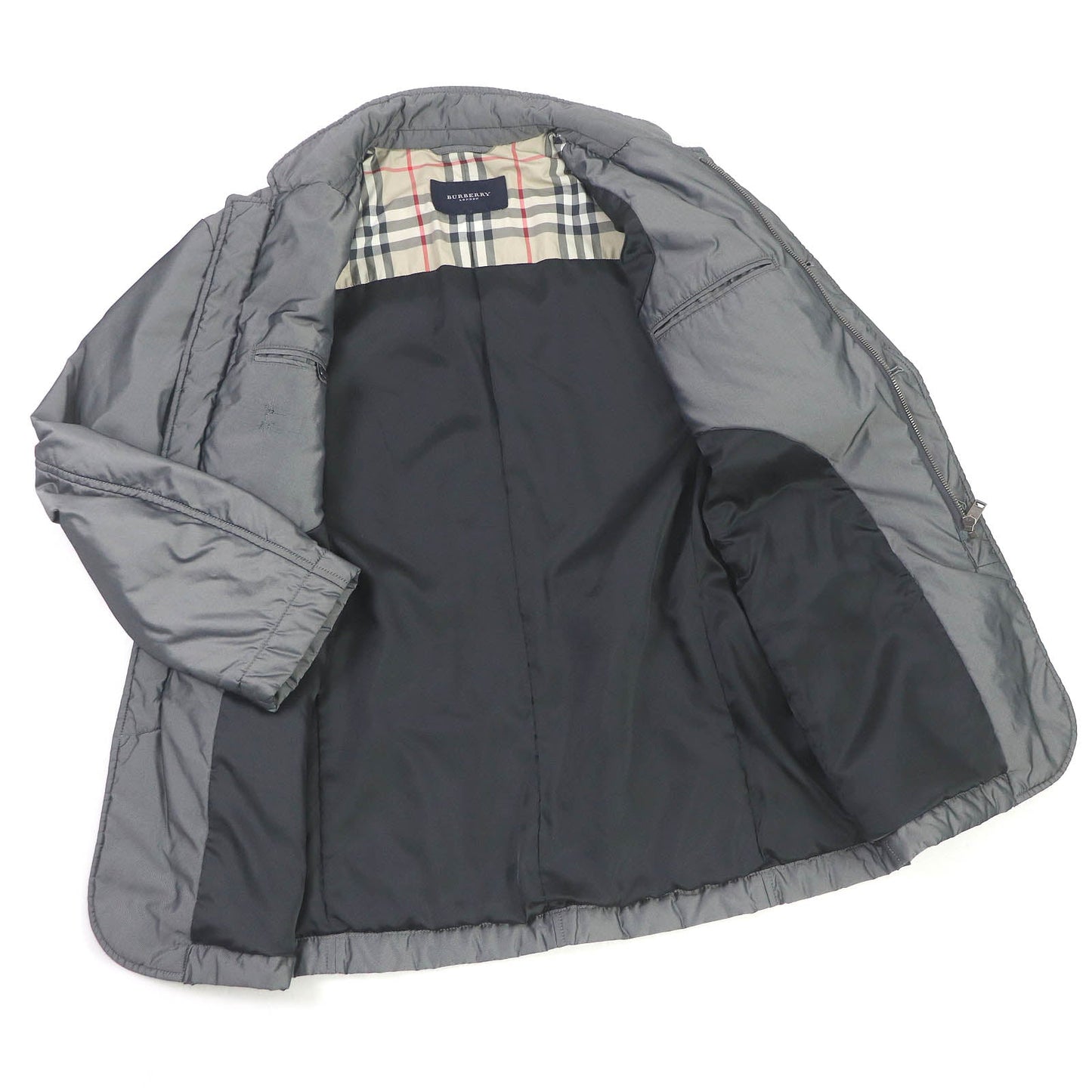 BURBERRY LONDON Bomber jacket Main: 100% polyester gray mens M