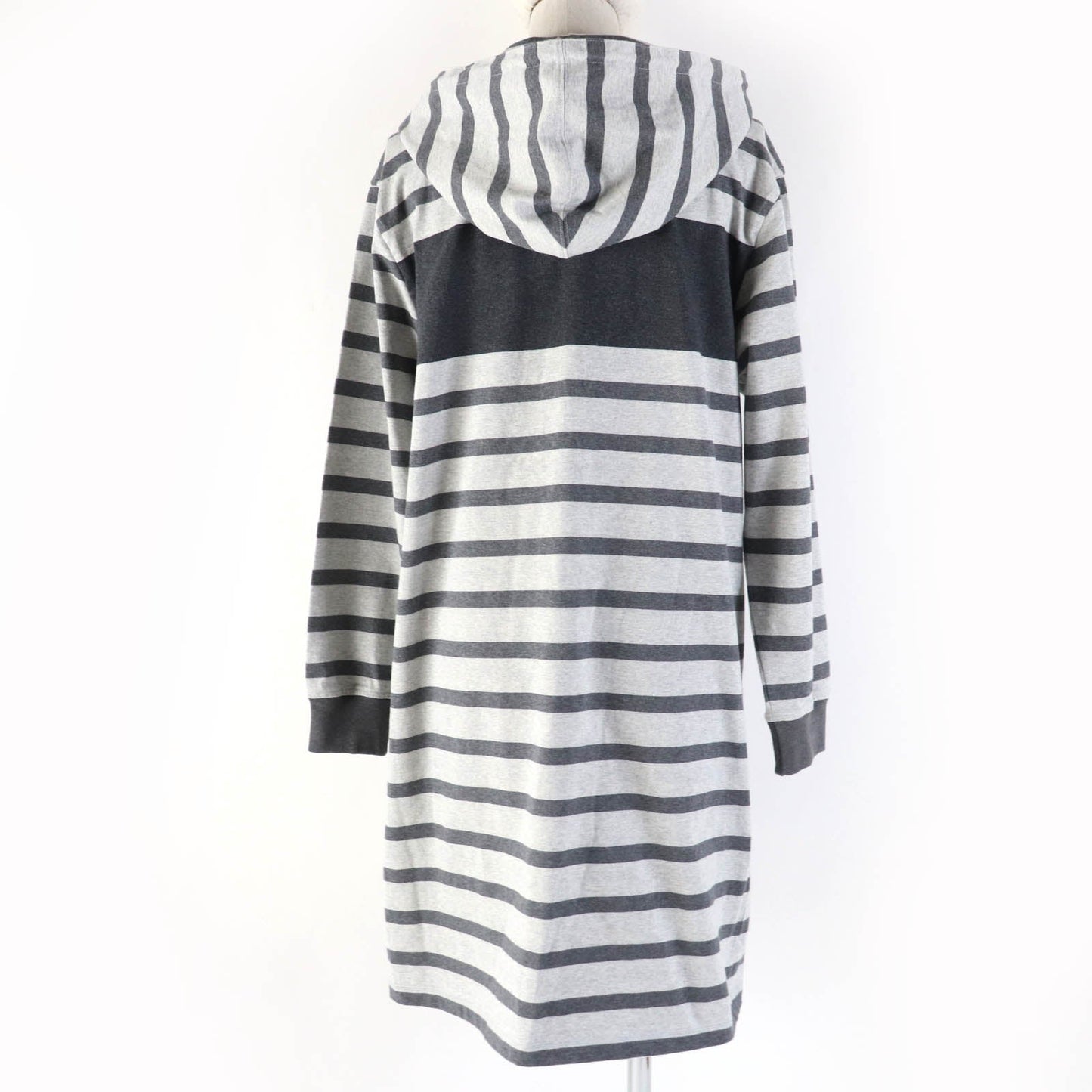 HERMES one piece Main: 100% cotton, part: 82% cotton, part: 16% nylon, part: 2% polyurethane gray Mariniere Women 34