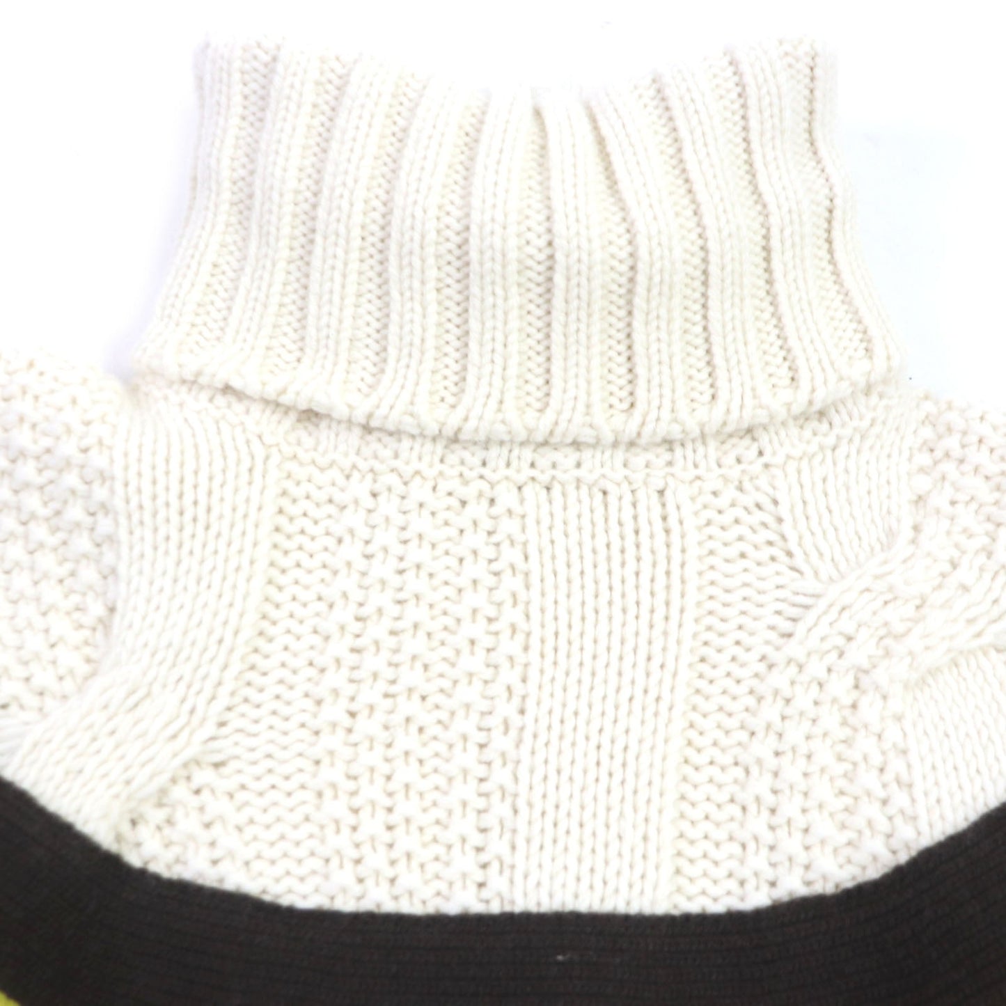 HERMES sweater Main: 70% wool, Main: 30% cashmere white mens S