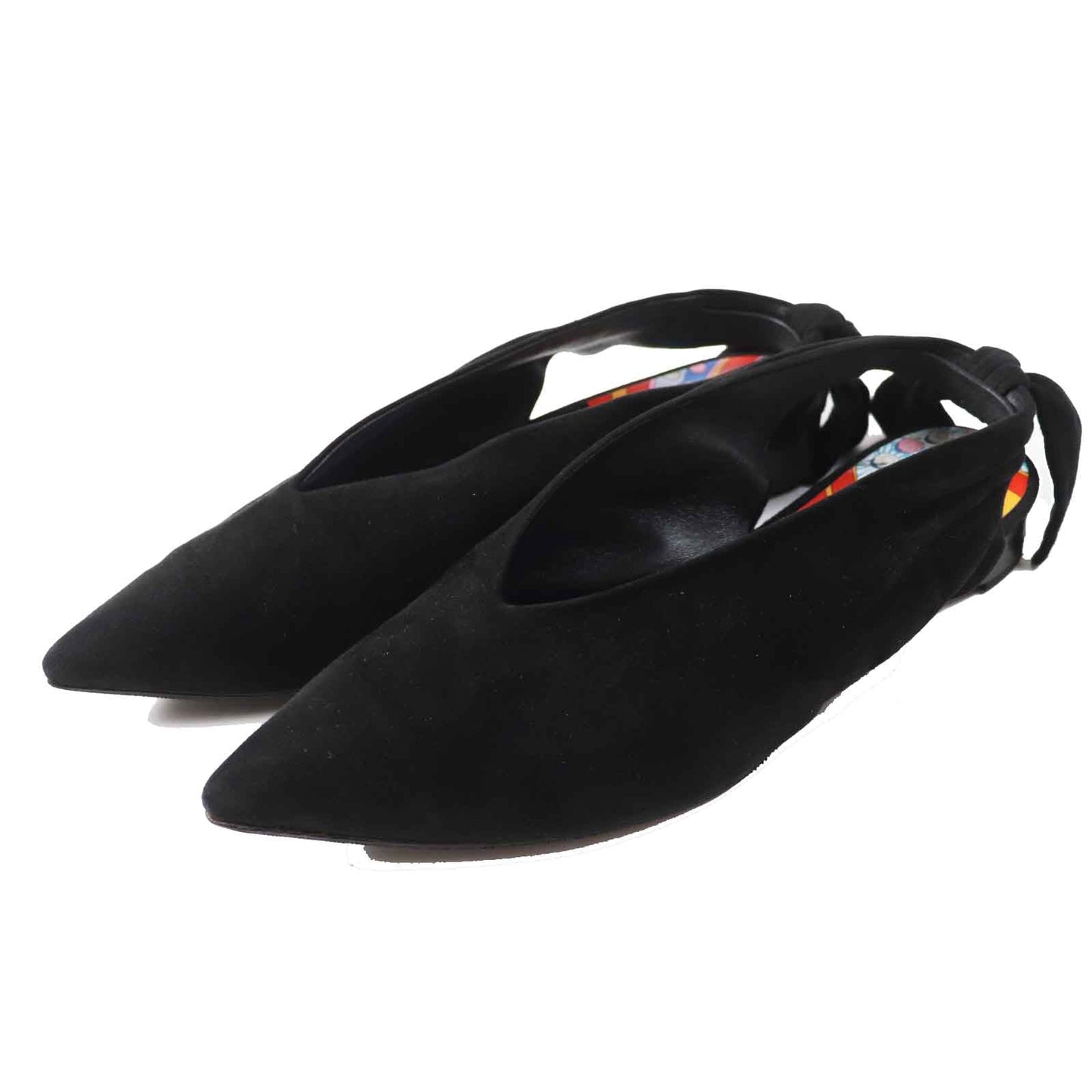 HERMES pumps 221013Z Main: Suede leather black Women 36