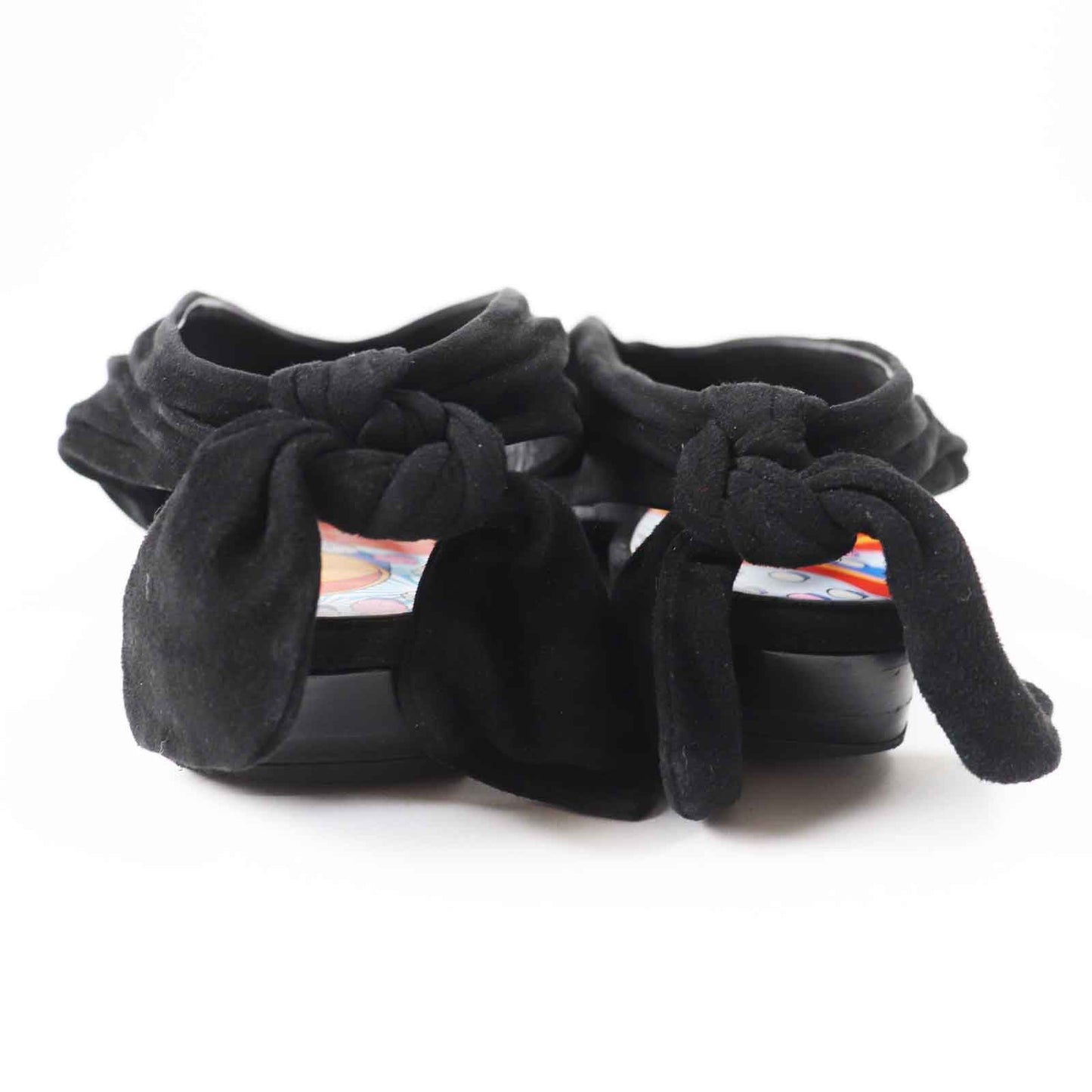 HERMES pumps 221013Z Main: Suede leather black Women 36
