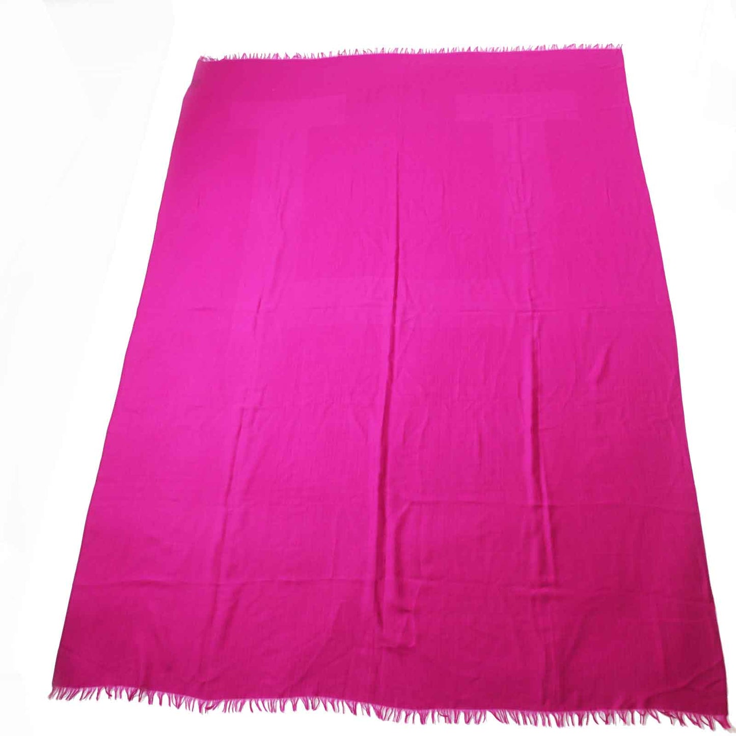 HERMES Scarf Main: 80% cashmere, Main: 20% wool pink Women