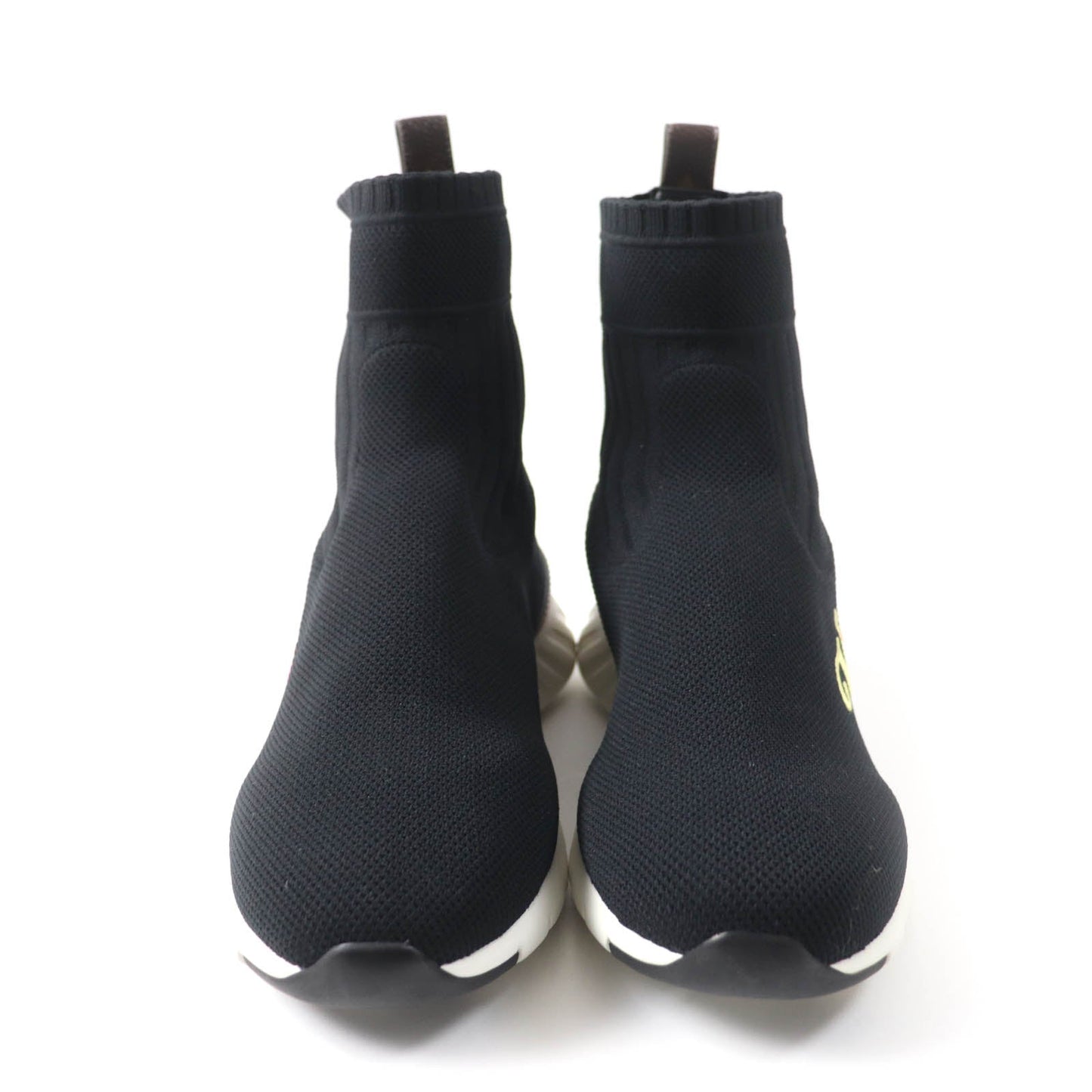 LOUIS VUITTON sneakers fabric black Aftergame Line Women 37 1/2