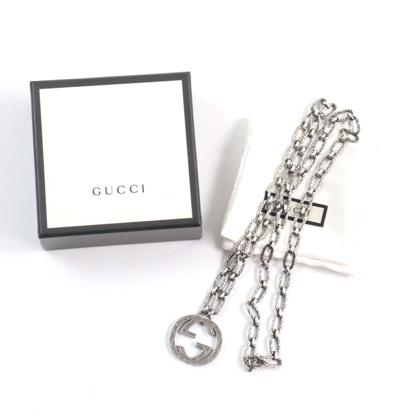 GUCCI Necklace 524890 AG925 Silver
