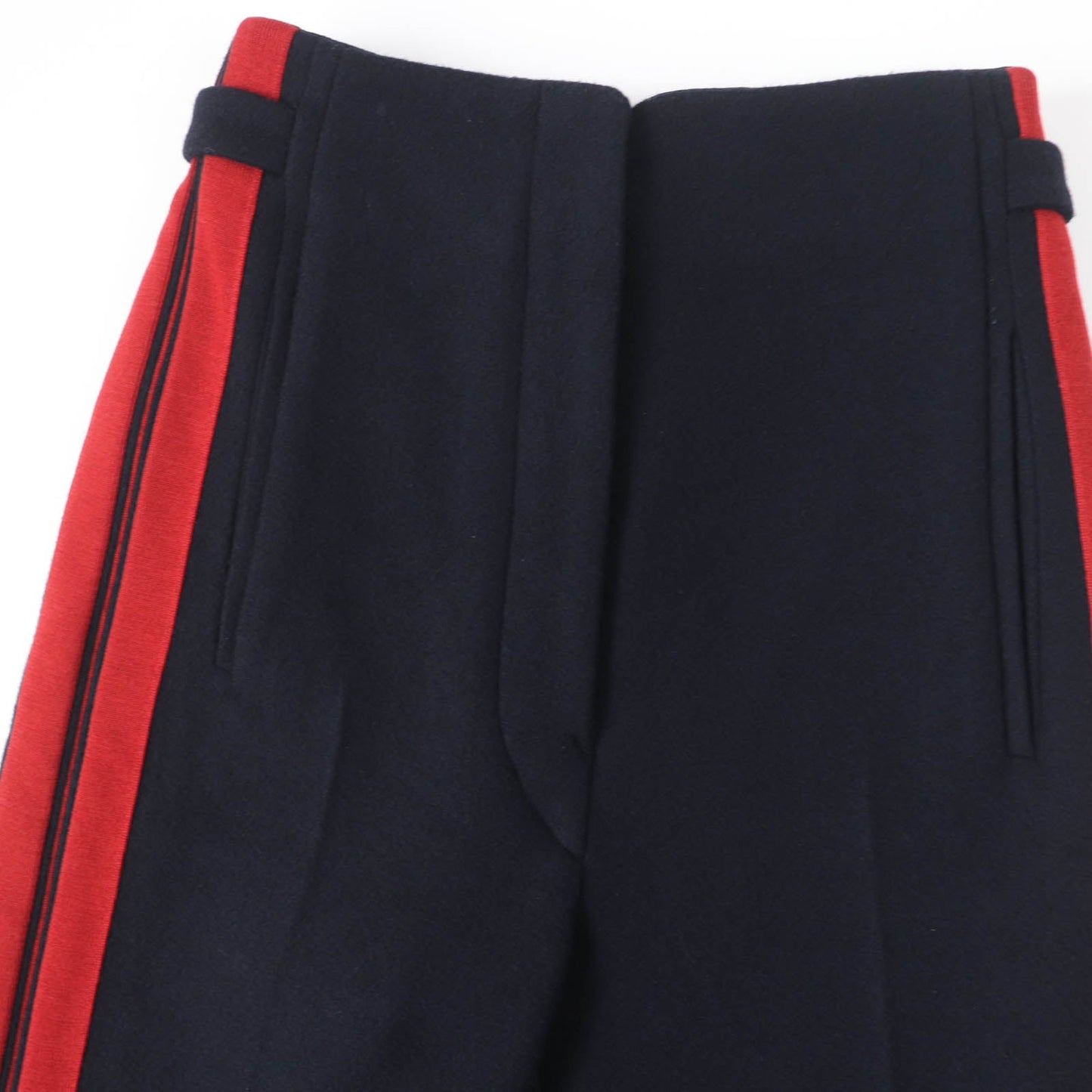 HERMES Pants Main: 100% cashmere, Part: 100% wool Dark navy Women 34