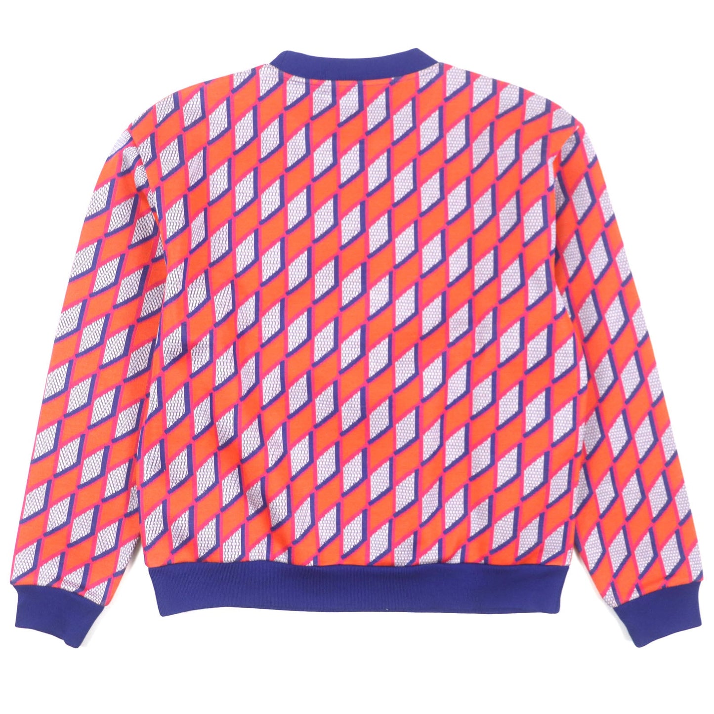 LOUIS VUITTON knit Main: 100% cotton Multi Diamond Damier mens L