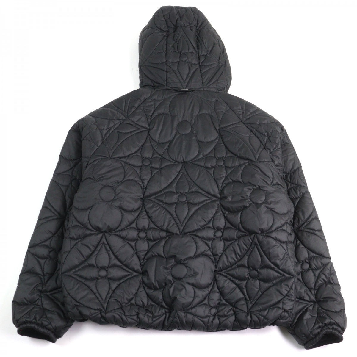 LOUIS VUITTON Jacket HIB47W Outer: 100% polyester, Lining: 82% nylon, Lining: 18% cotton, Filling: 88% polyester, Filling: 12% nylon black mens 54