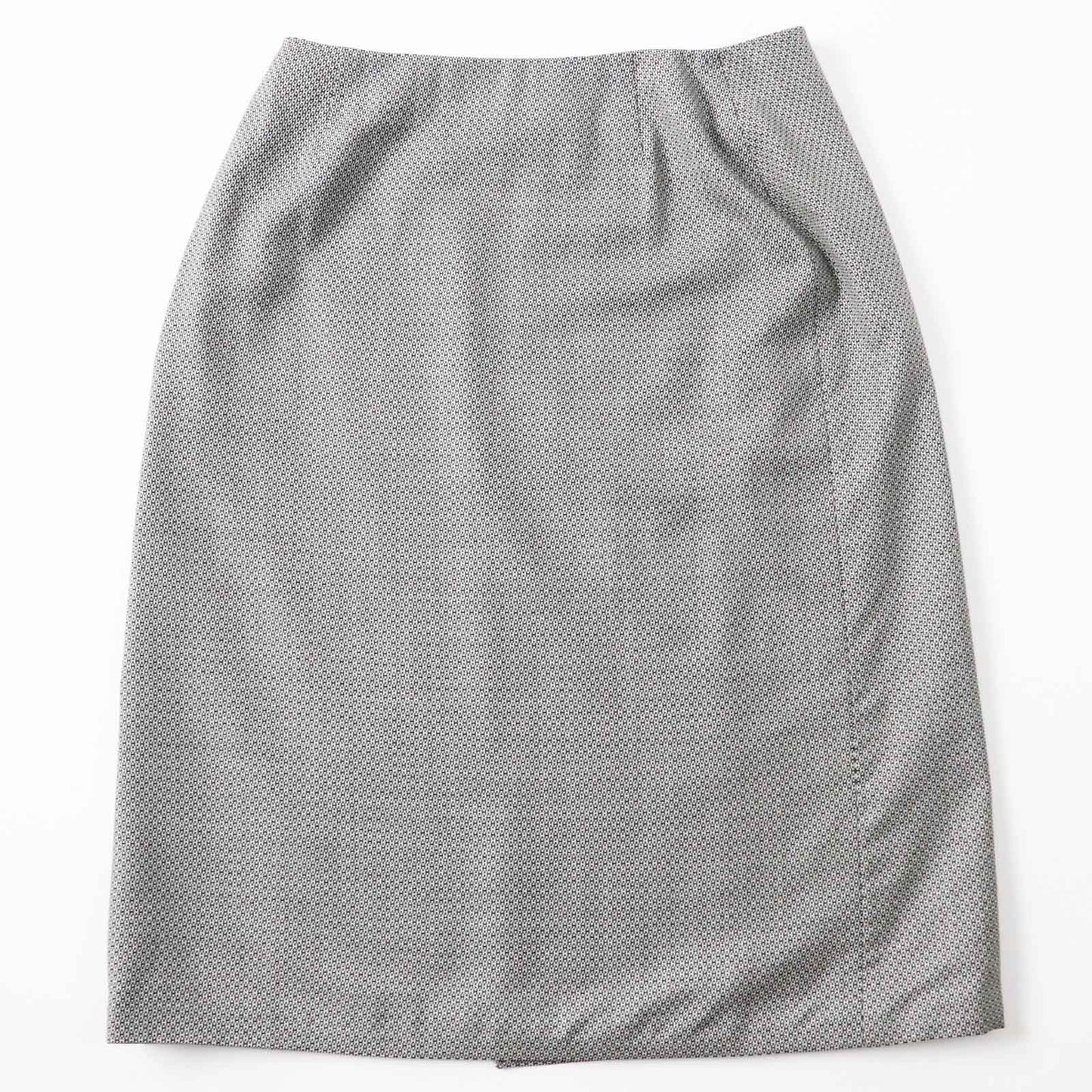 HERMES skirt Outer material: 90% wool, Outer material: 10% silk Black beige Margiela period Women 34