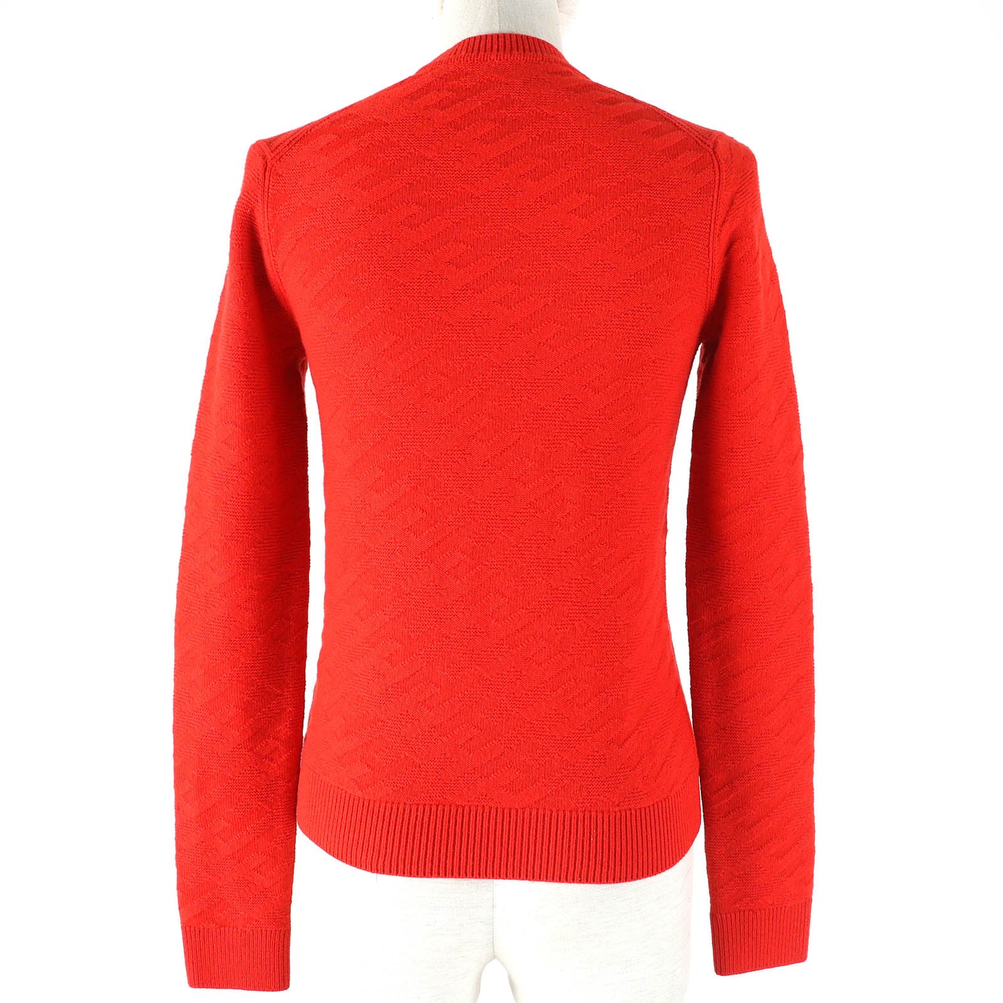 HERMES knit 2E2624DE Main: 100% wool Red Women 34