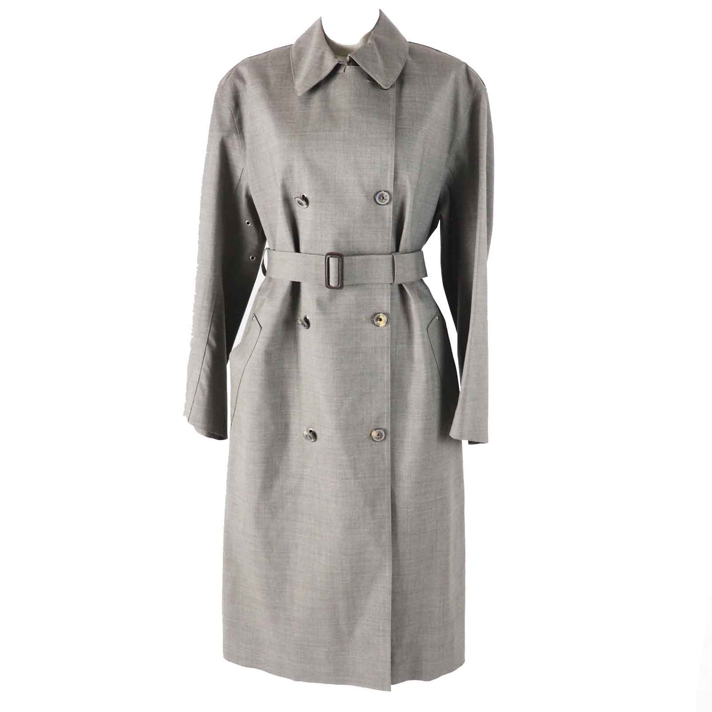 HERMES coat Outer: 100% wool, Lining: 100% cotton gray Margiela period Women SM