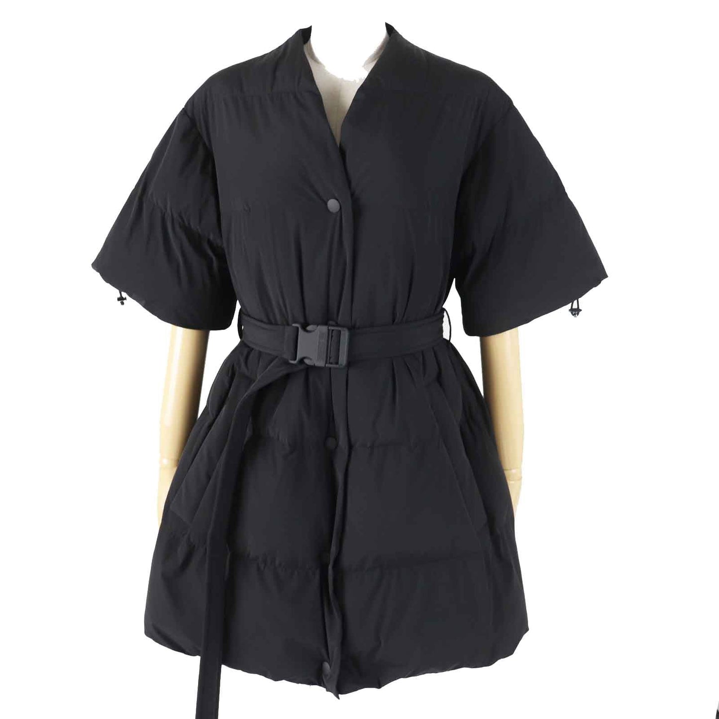 Christian Dior coat 247M42A2720 Outer: 81% nylon, Outer: 19% polyurethane, Part: 81% nylon, Part: 19% polyurethane, Part: 100% polyurethane black DiorAlps Capsule Collection Women XS