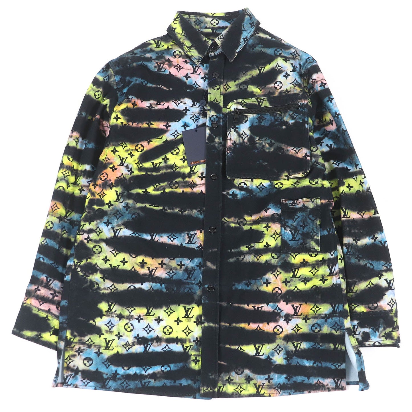 LOUIS VUITTON Denim Jacket Main: 100% cotton Black type Multicolor mens L